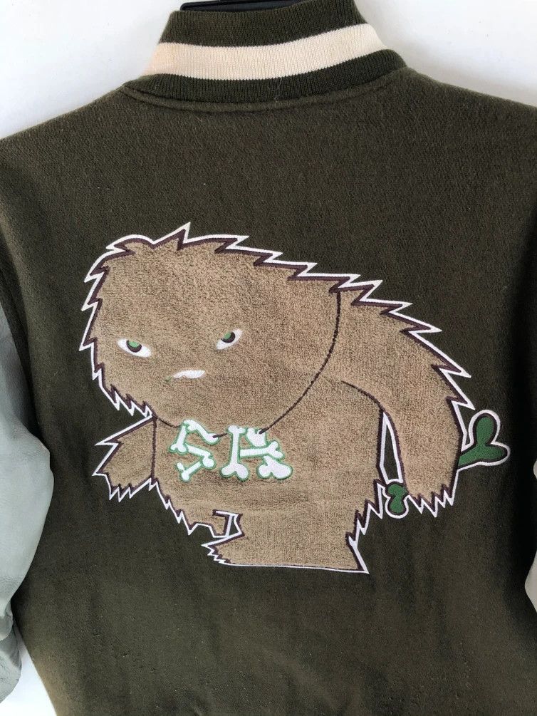 Band Tees RARE🔥90’S SATAN ARBEIT JAPAN PUNK HARDCORE VARSITY JACKET Size US L / EU 52-54 / 3 - 7 Thumbnail