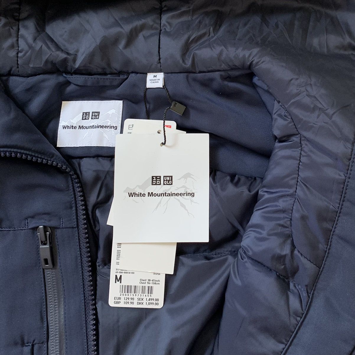Uniqlo × White Mountaineering White Mountaineering Hybrid Down Coat Size US M / EU 48-50 / 2 - 6 Thumbnail