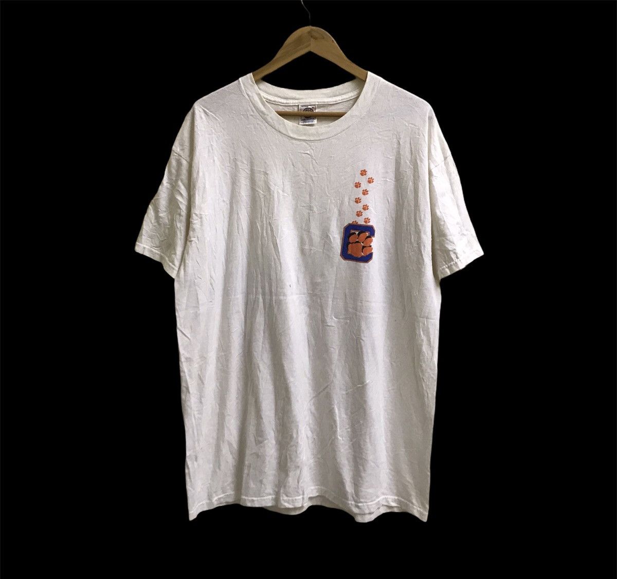 Vintage Vintage 90s Lemson University Welcome to Death Valley tshirt Size US XL / EU 56 / 4 - 3 Thumbnail