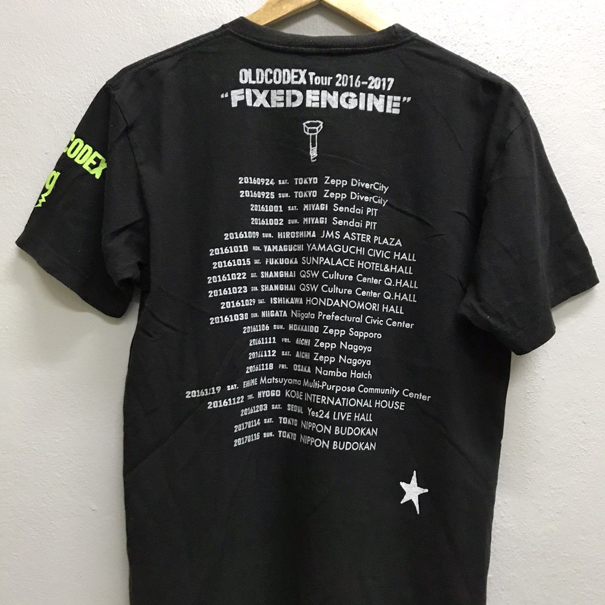 Band Tees Oldcodex fixed engine japanese rock band tour tshirt Size US S / EU 44-46 / 1 - 7 Thumbnail
