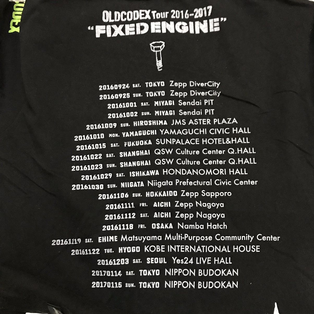 Band Tees Oldcodex fixed engine japanese rock band tour tshirt Size US S / EU 44-46 / 1 - 10 Thumbnail
