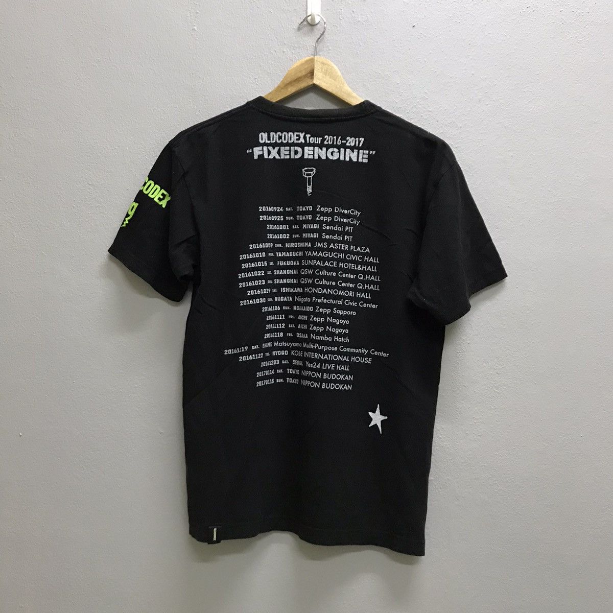 Band Tees Oldcodex fixed engine japanese rock band tour tshirt Size US S / EU 44-46 / 1 - 6 Thumbnail