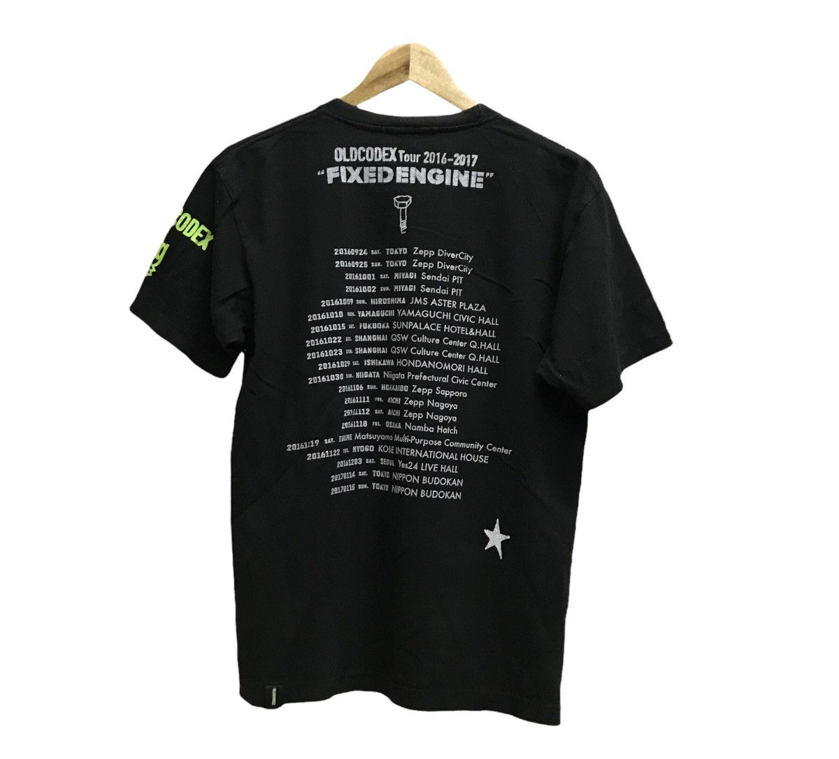Band Tees Oldcodex fixed engine japanese rock band tour tshirt Size US S / EU 44-46 / 1 - 2 Thumbnail