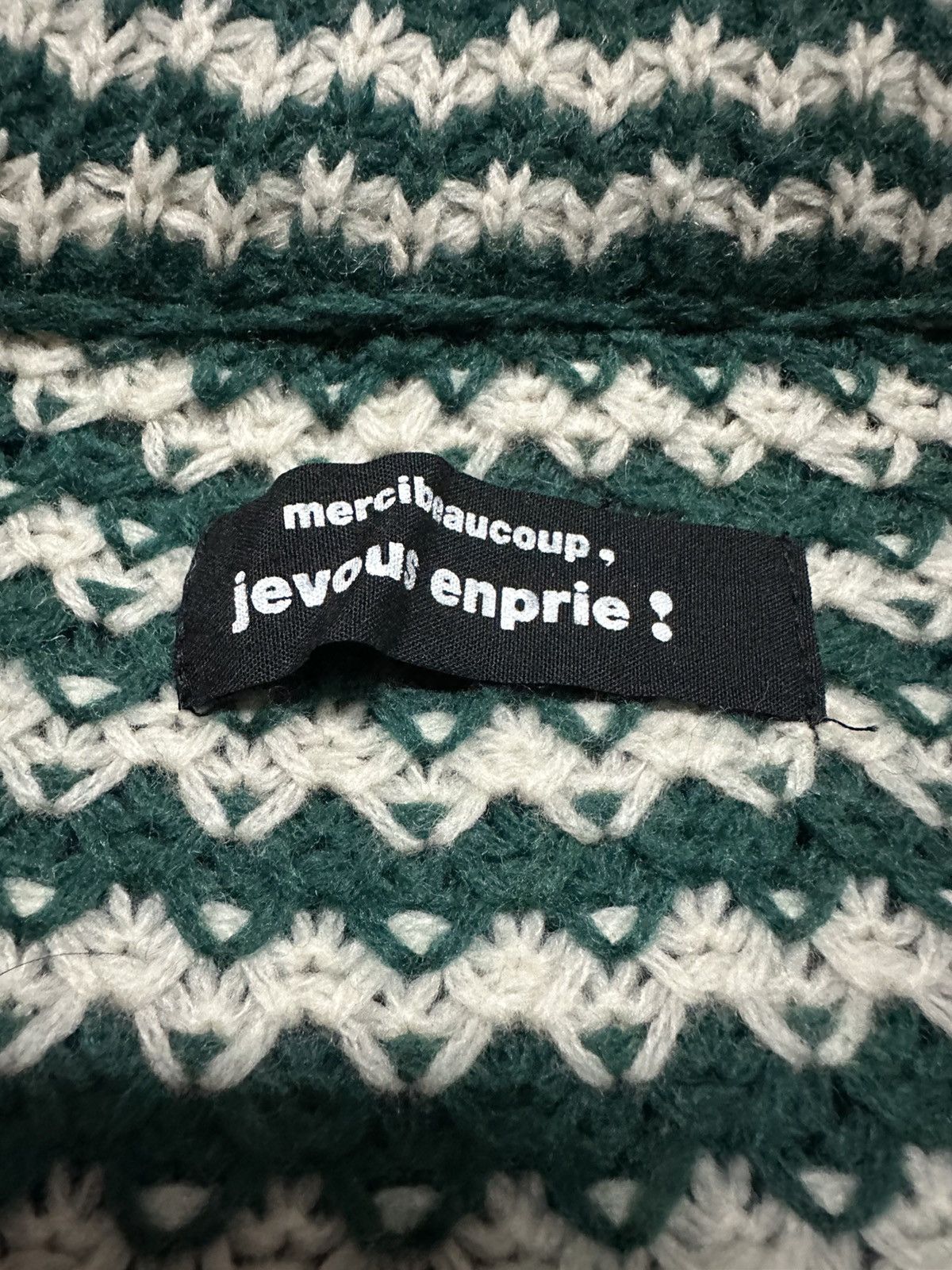 mercibeaucoup 2012AW Mercibeacoup knitted cardigan Size US M / EU 48-50 / 2 - 12 Thumbnail