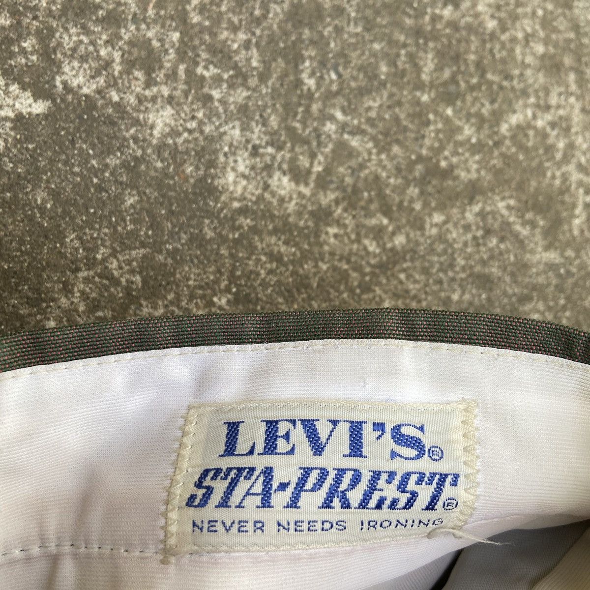 Levi's 90s ACID SHINING COLOR LEVIS STA-PREST ARCHIVE PANTS - 3192 Size US 30 / EU 46 - 11 Thumbnail