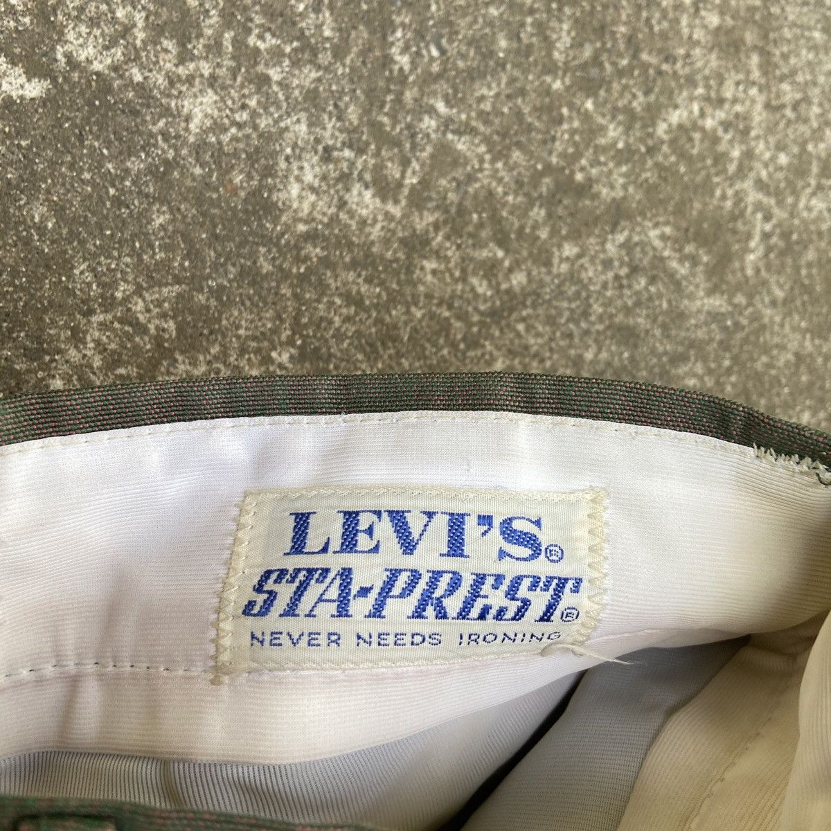Levi's 90s ACID SHINING COLOR LEVIS STA-PREST ARCHIVE PANTS - 3192 Size US 30 / EU 46 - 10 Thumbnail