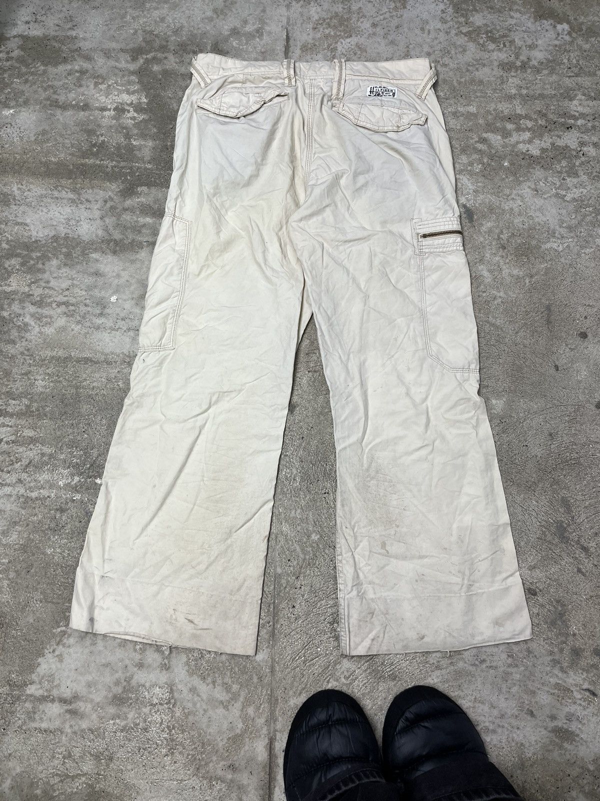 Tommy Hilfiger 1990s MULTIPOCKET TOMMY HILFIGER BONDAGE CARGO PANTS - 3174 Size US 32 / EU 48 - 8 Thumbnail