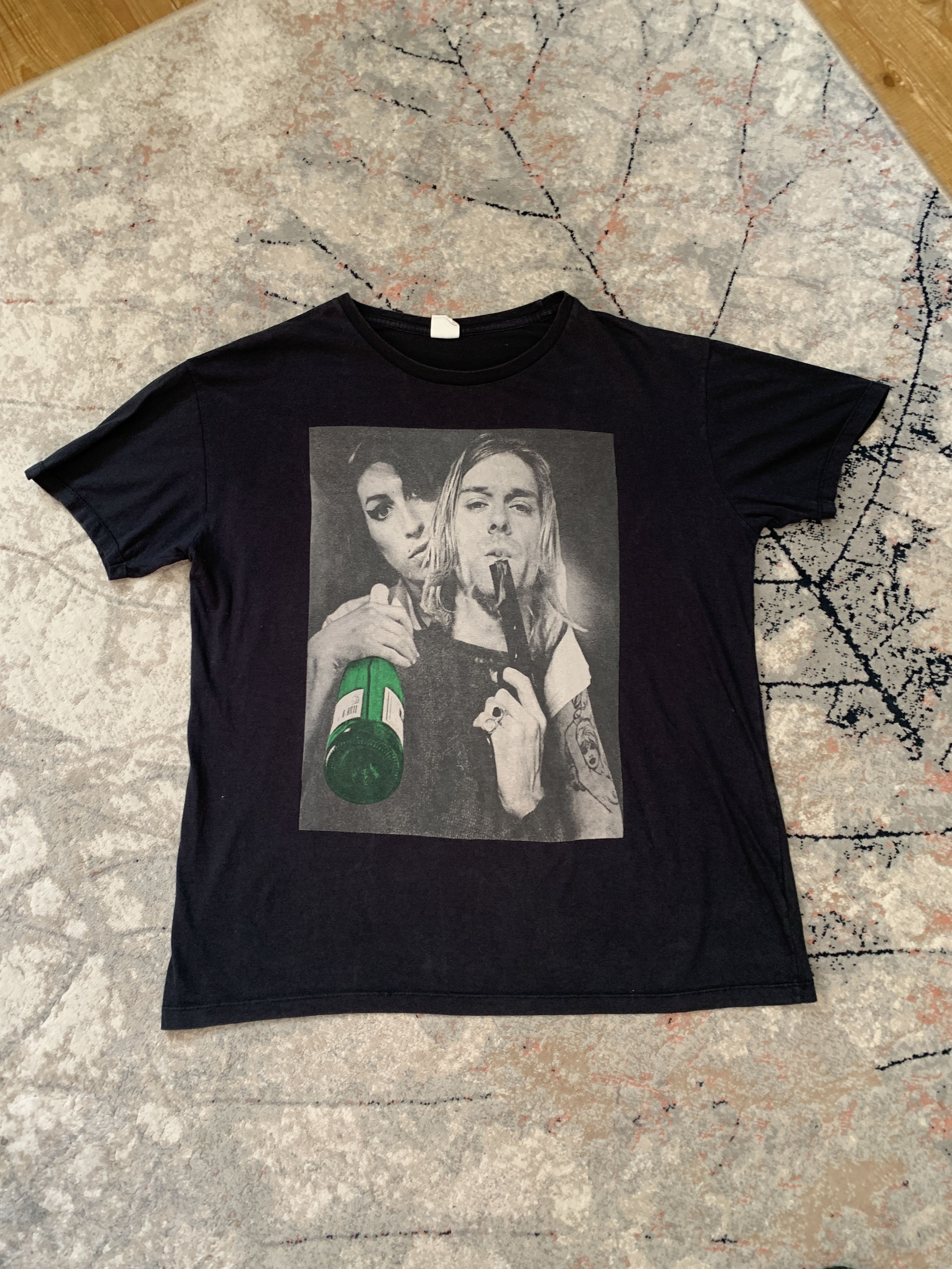 Nirvana Kurt Cobain Vintage T-Shirt Size US L / EU 52-54 / 3 - 2 Thumbnail
