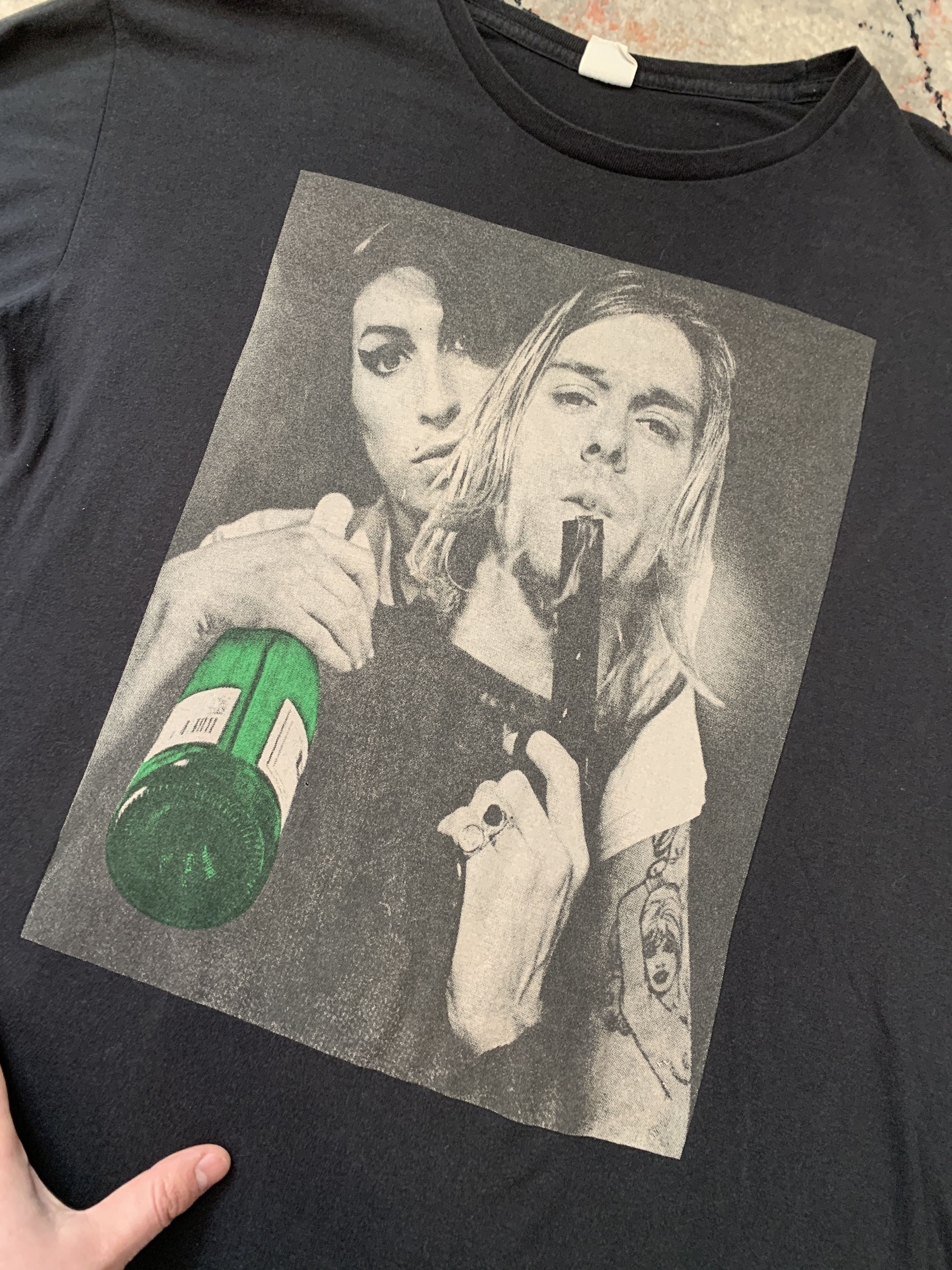 Nirvana Kurt Cobain Vintage T-Shirt Size US L / EU 52-54 / 3 - 3 Thumbnail