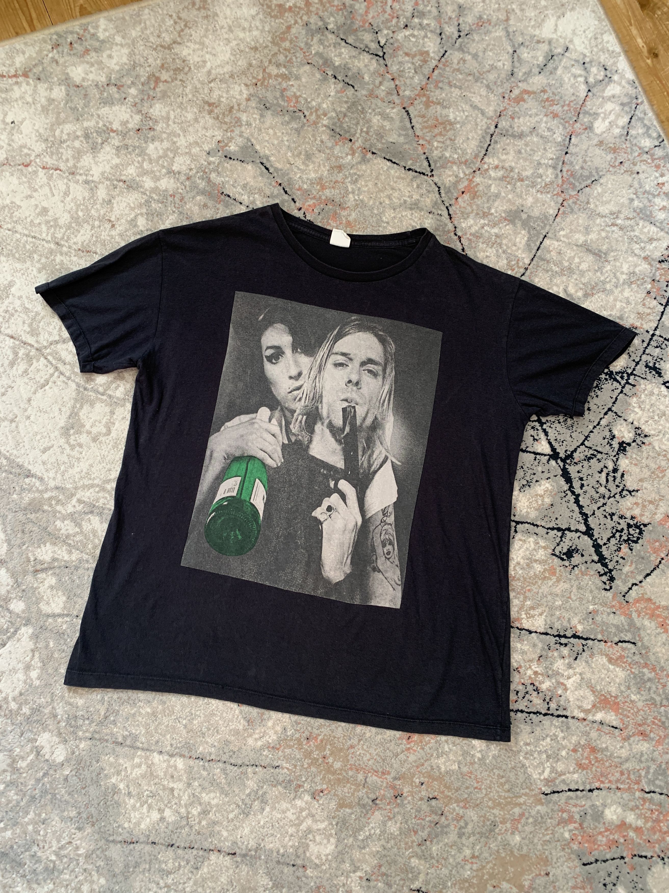 Nirvana Kurt Cobain Vintage T-Shirt Size US L / EU 52-54 / 3 - 1 Thumbnail