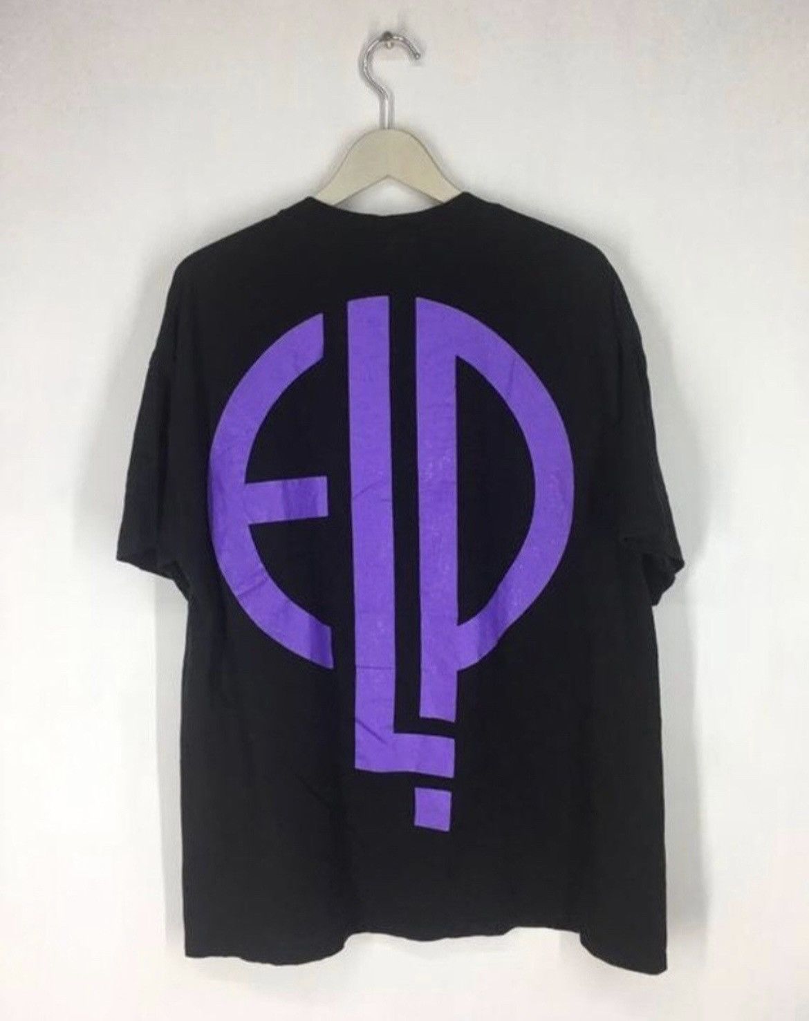Band Tees Vintage 90s Emerson Lake & Palmer ELP English band t shirt Size US XL / EU 56 / 4 - 2 Thumbnail