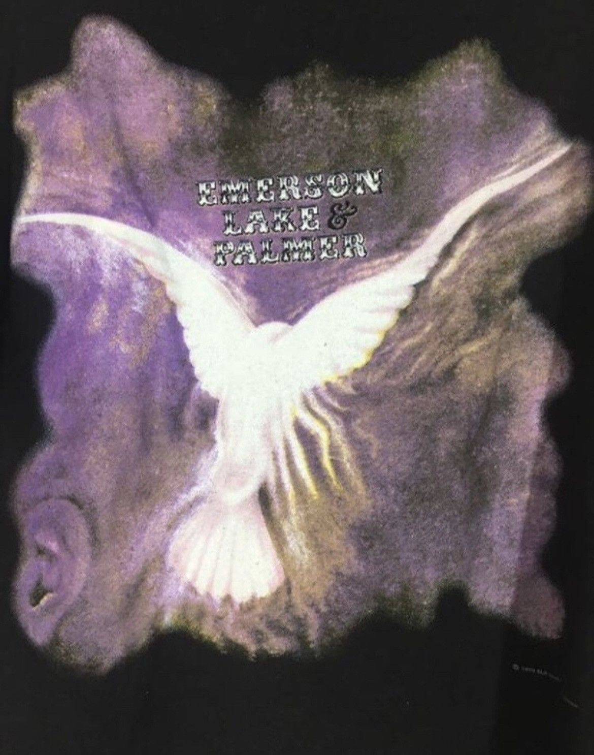 Band Tees Vintage 90s Emerson Lake & Palmer ELP English band t shirt Size US XL / EU 56 / 4 - 4 Thumbnail