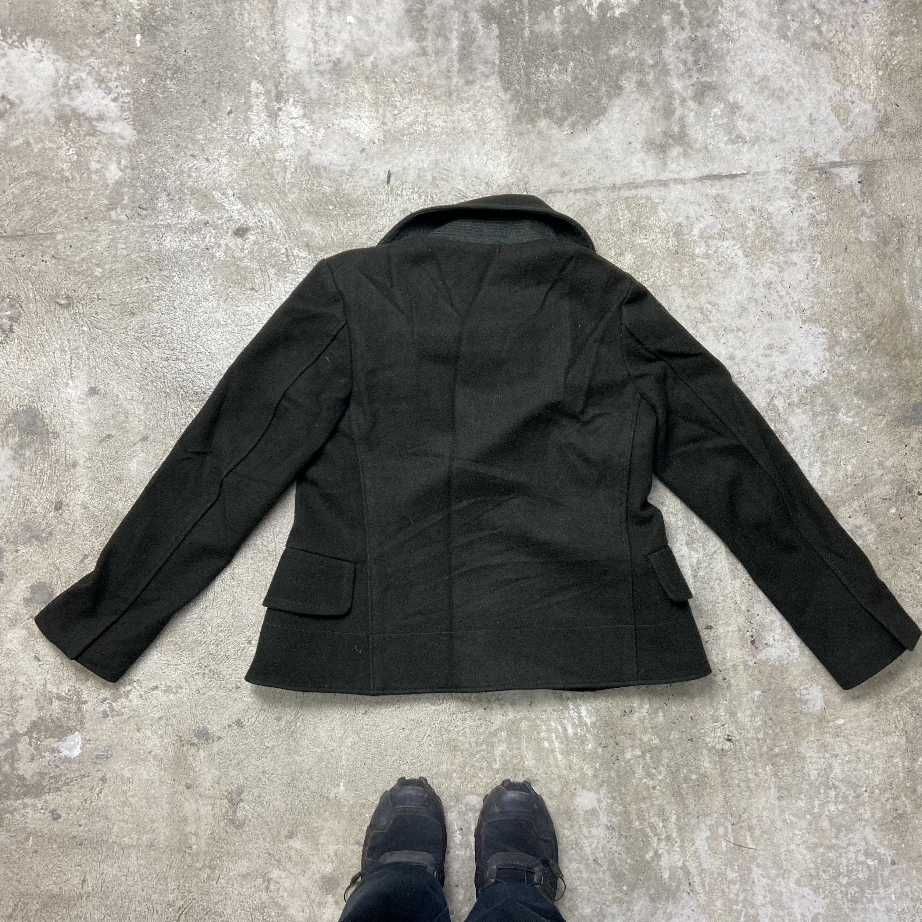 Jil Sander JIL SANDER ARCHIVE SAMPLE VERY RARE BUTTONS WOOL COAT JACKET Size M / US 6-8 / IT 42-44 - 8 Thumbnail