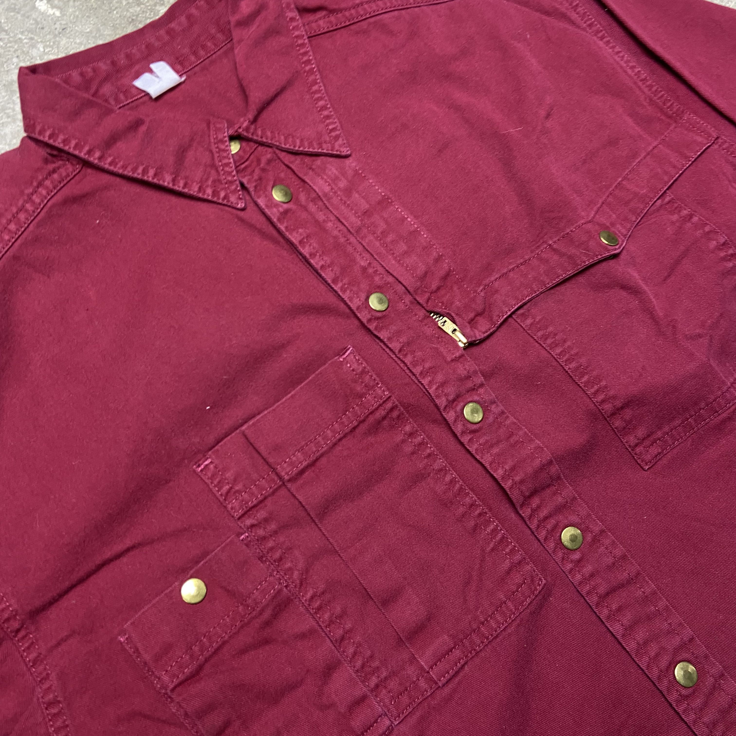 Japanese Brand 1990s AVANTGARDE RARE TACTICAL VINTAGE DENIM BONDAGES JACKET Size US XL / EU 56 / 4 - 4 Thumbnail