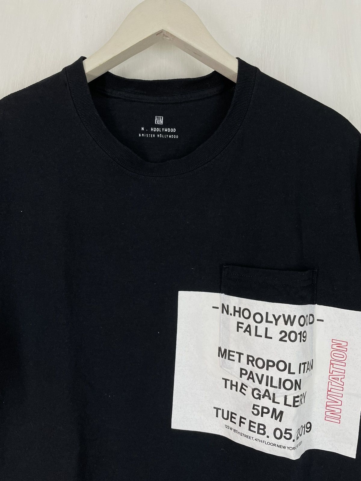 N.Hoolywood N.Hoolywood Fall 2019 pocket tee Size US L / EU 52-54 / 3 - 3 Thumbnail
