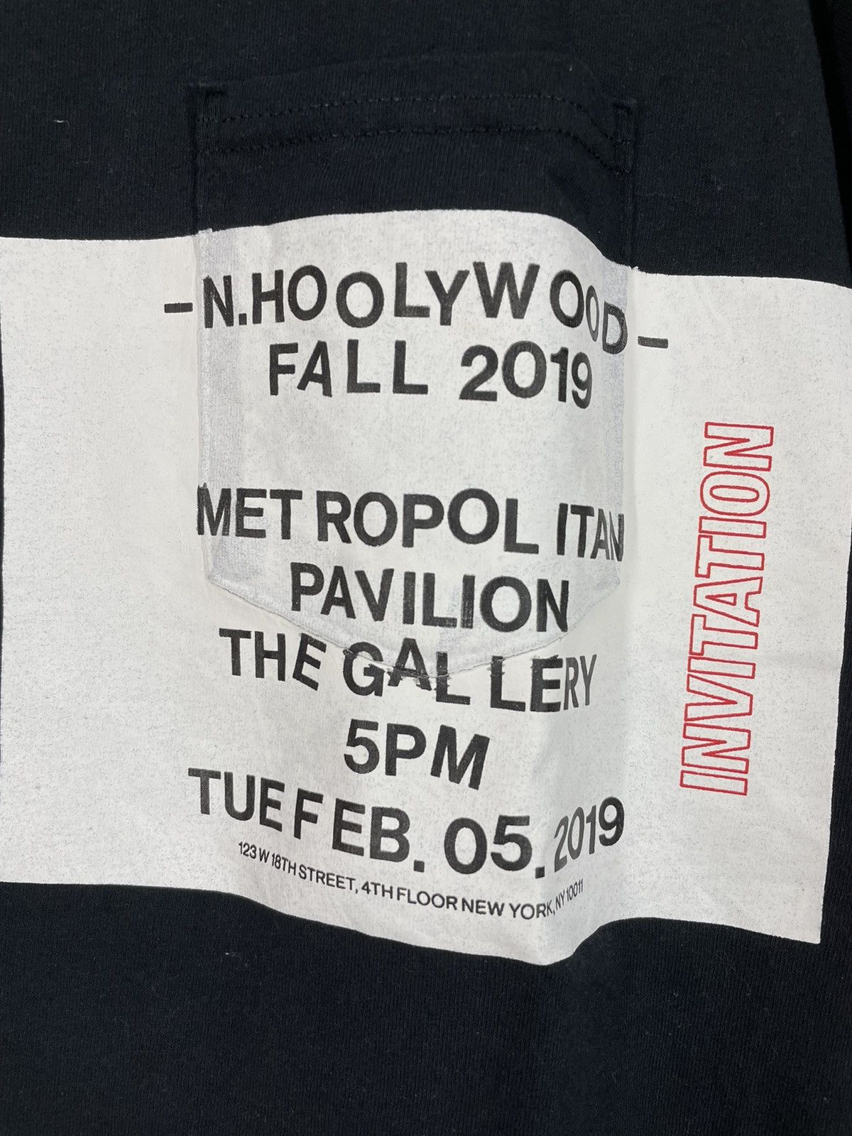 N.Hoolywood N.Hoolywood Fall 2019 pocket tee Size US L / EU 52-54 / 3 - 4 Thumbnail