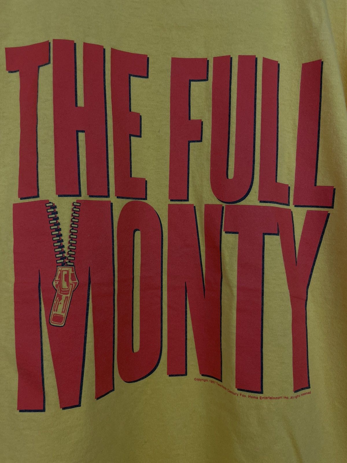 Vintage Vintage 90s The Full Monty movie t shirt Size US XL / EU 56 / 4 - 4 Thumbnail