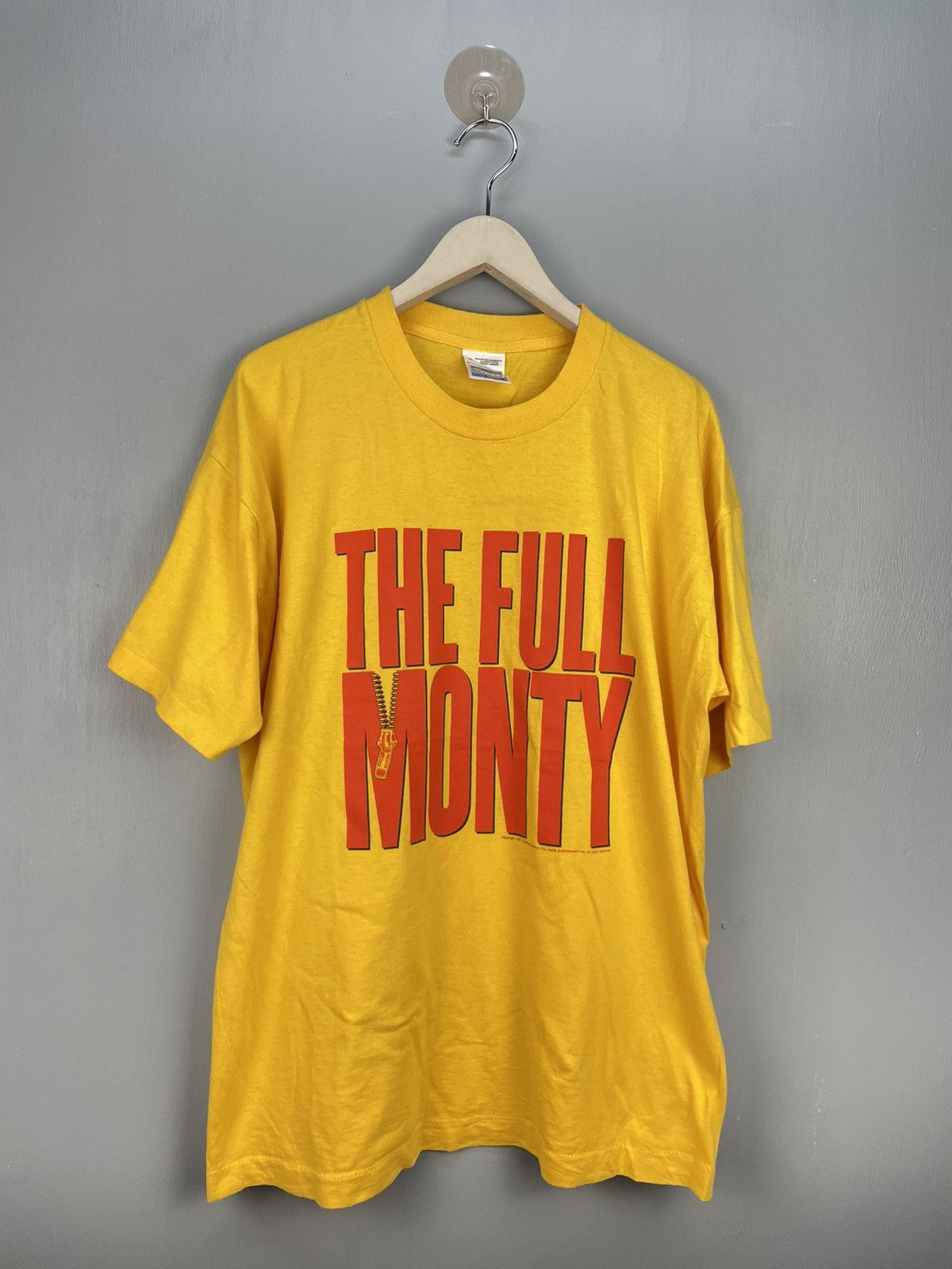 Vintage Vintage 90s The Full Monty movie t shirt Size US XL / EU 56 / 4 - 1 Thumbnail
