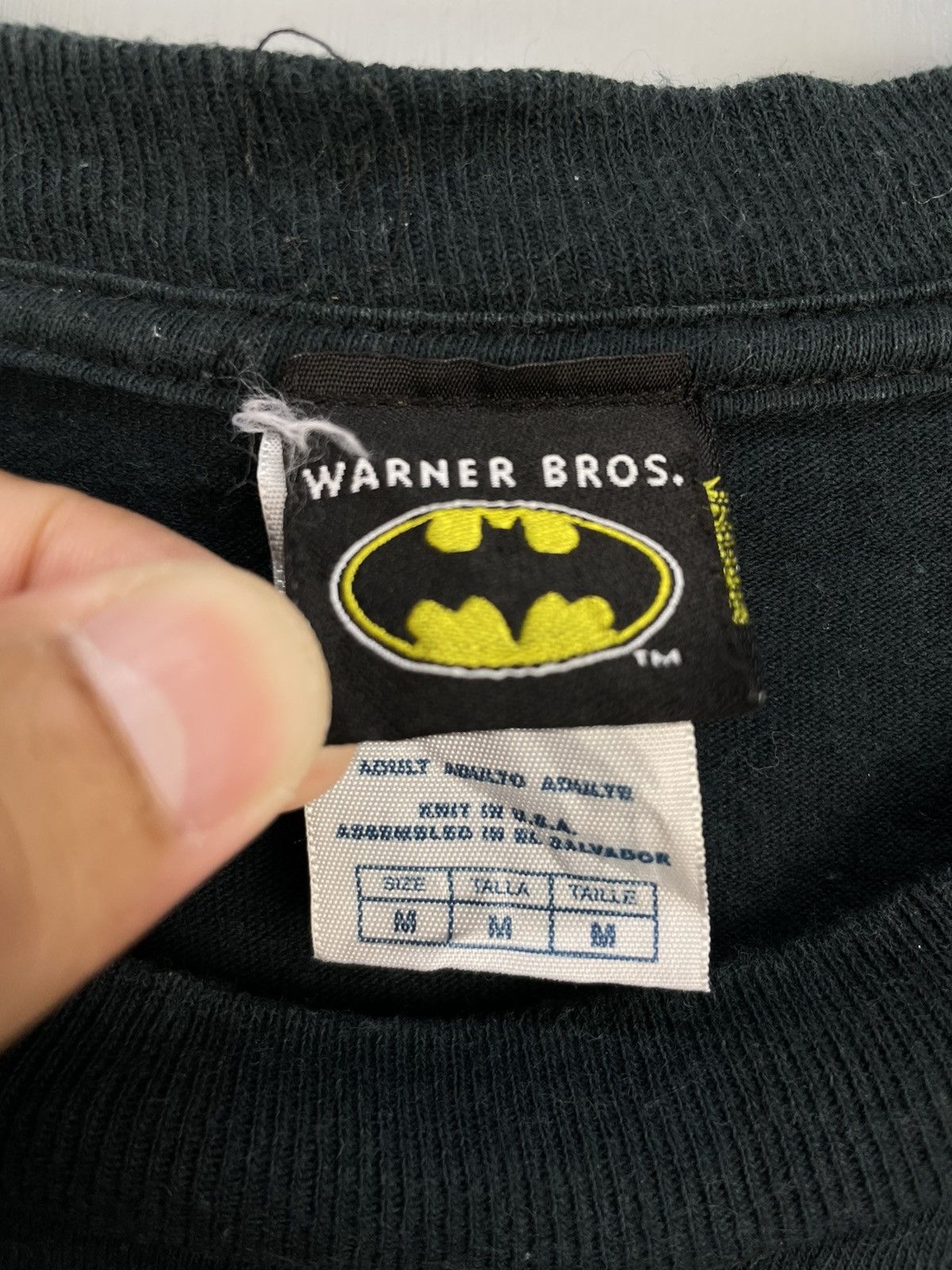 DC Comics Vintage Y2K Batman Dc Comics t shirt Size US M / EU 48-50 / 2 - 6 Thumbnail