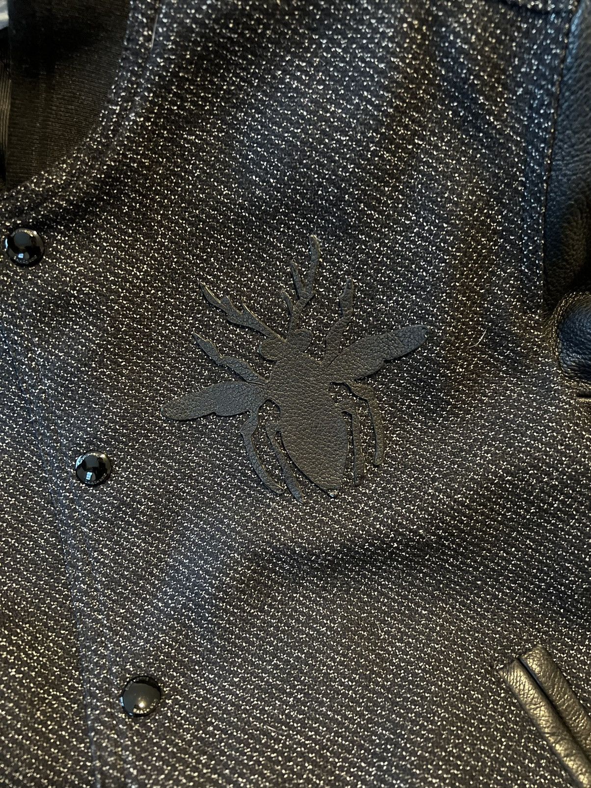 Dior × Kris Van Assche Dior Men’s 2018 Wool / Lamb Leather Bomber Size US S / EU 44-46 / 1 - 3 Thumbnail