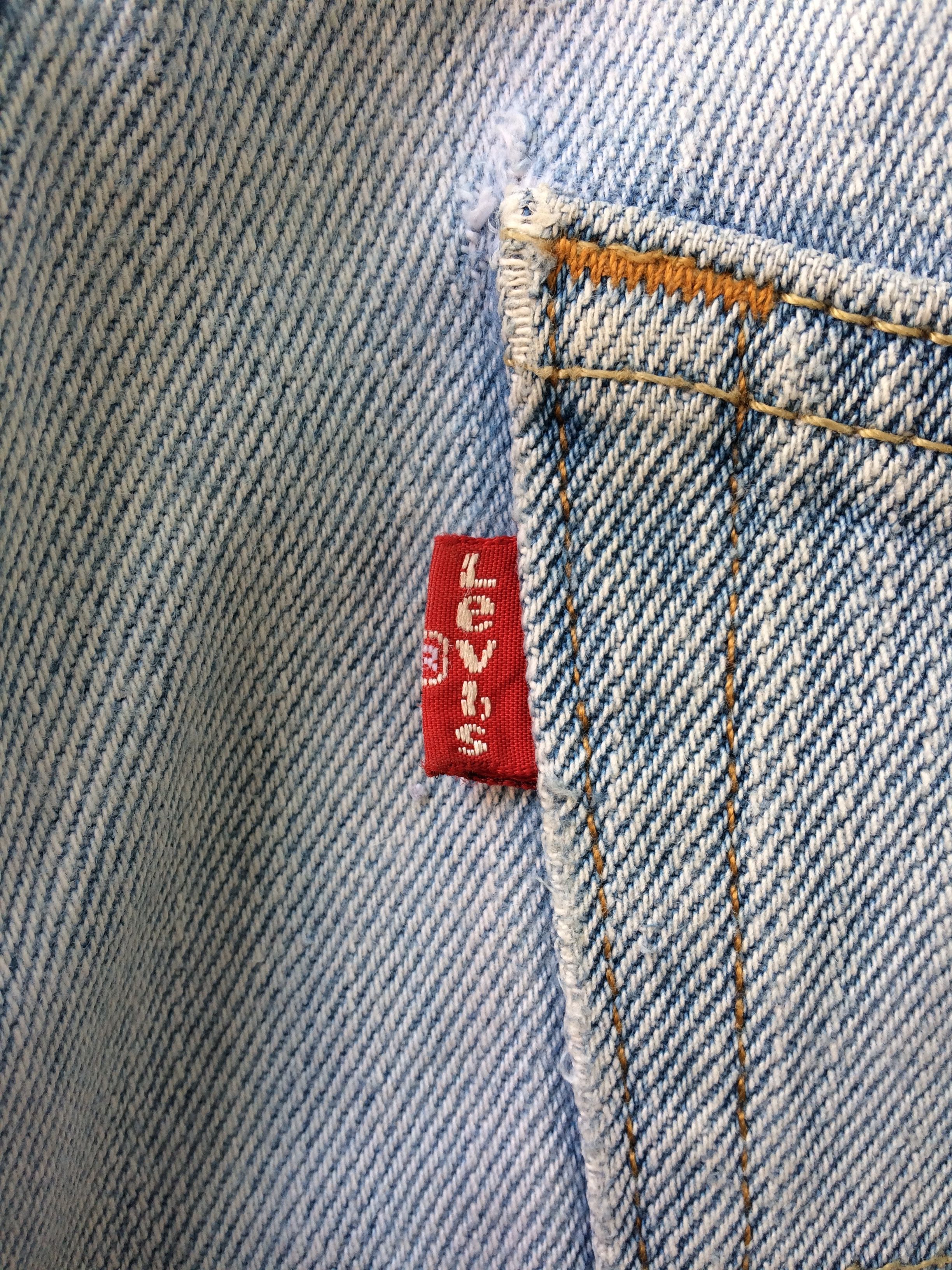 Levi's Faded Blue Vintage Levis 505 Jeans 34x33 #B-880 Size US 34 / EU 50 - 10 Thumbnail