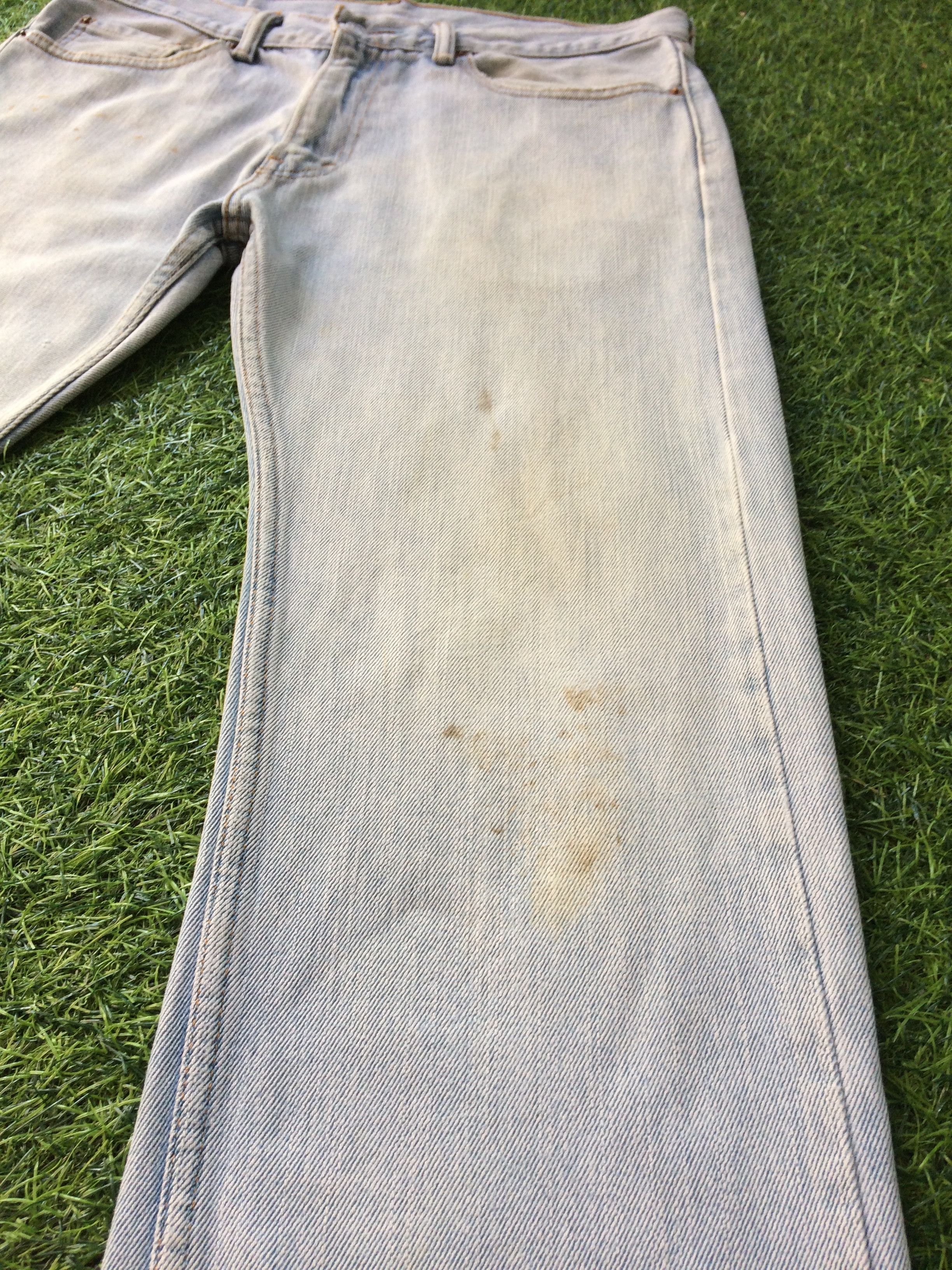Levi's Faded Blue Vintage Levis 505 Jeans 34x33 #B-880 Size US 34 / EU 50 - 6 Thumbnail