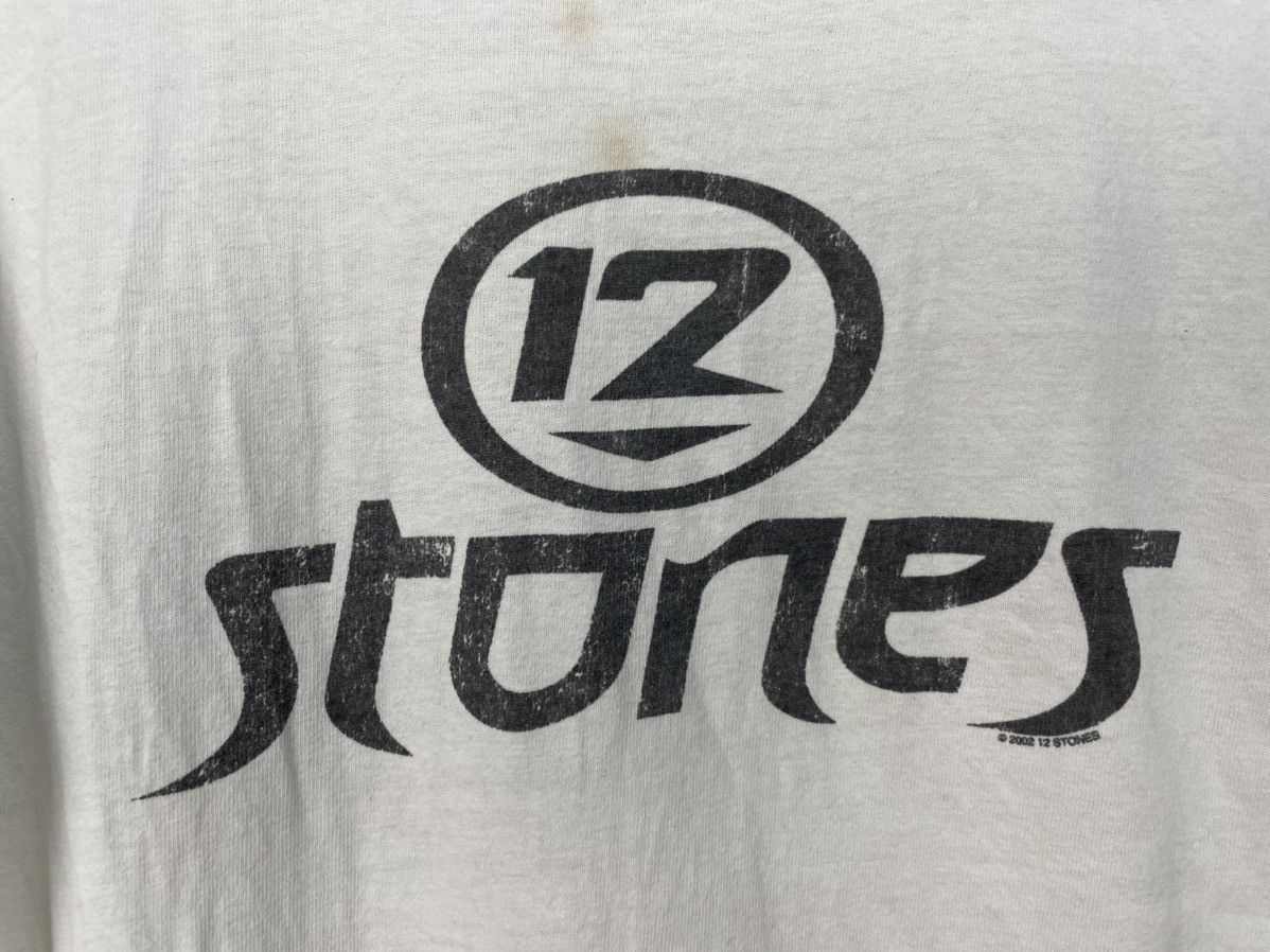 Band Tees Vintage Y2K 12 Stones rock band ringer t shirt Size US M / EU 48-50 / 2 - 4 Thumbnail