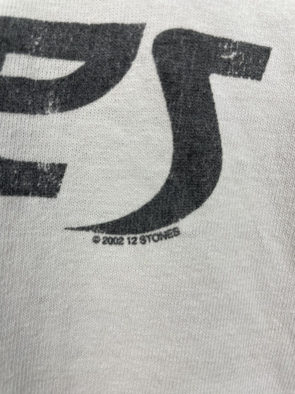 Band Tees Vintage Y2K 12 Stones rock band ringer t shirt Size US M / EU 48-50 / 2 - 5 Thumbnail