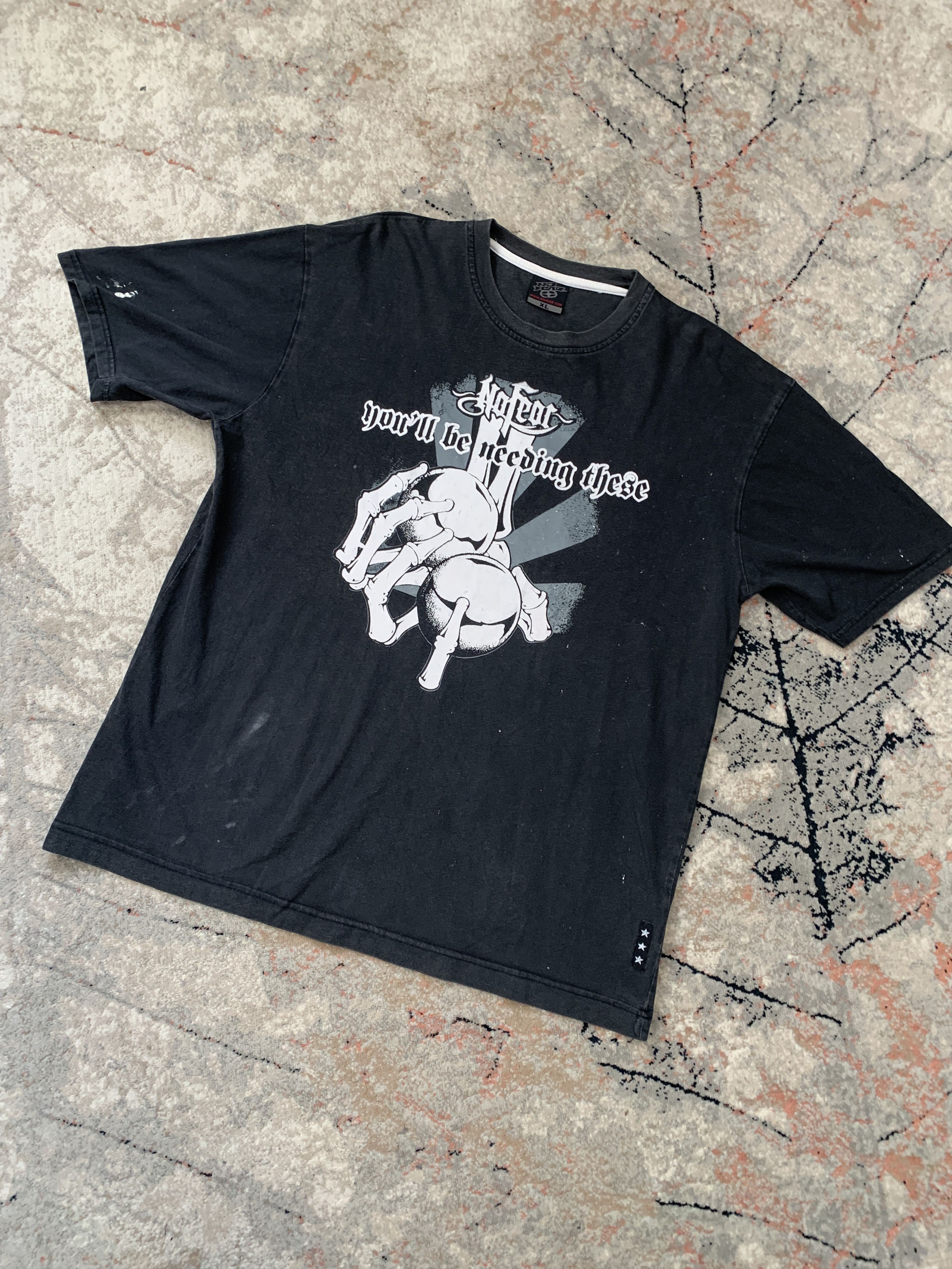 No Fear × Vintage No Fear You'll Be Needing These Vintage T-Shirt Size US XL / EU 56 / 4 - 1 Thumbnail
