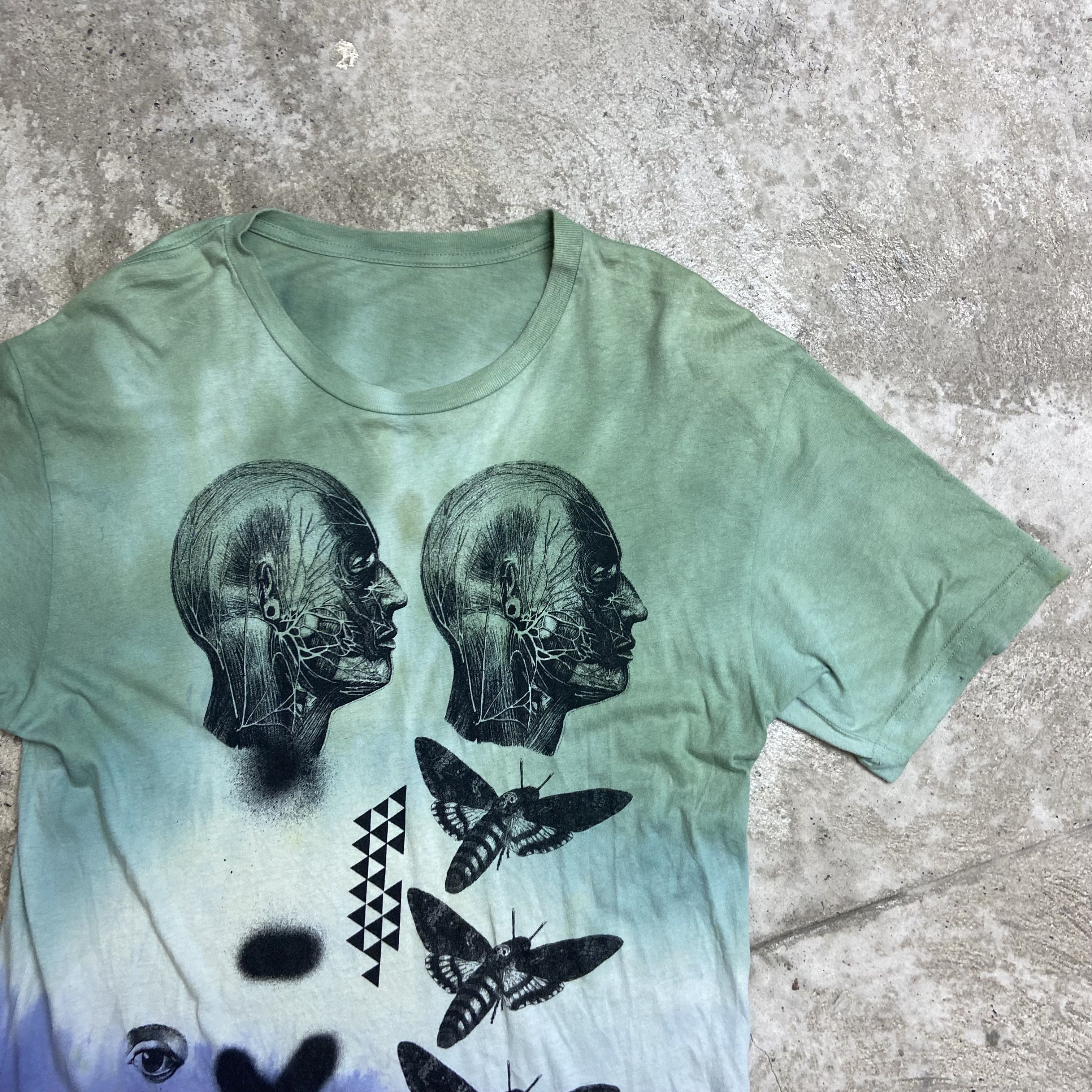 Vintage Y2K TRIP ANATOMICAL X RAY GRAPHICS ARCHIVE RARE TEE - № 535 Size US M / EU 48-50 / 2 - 5 Thumbnail