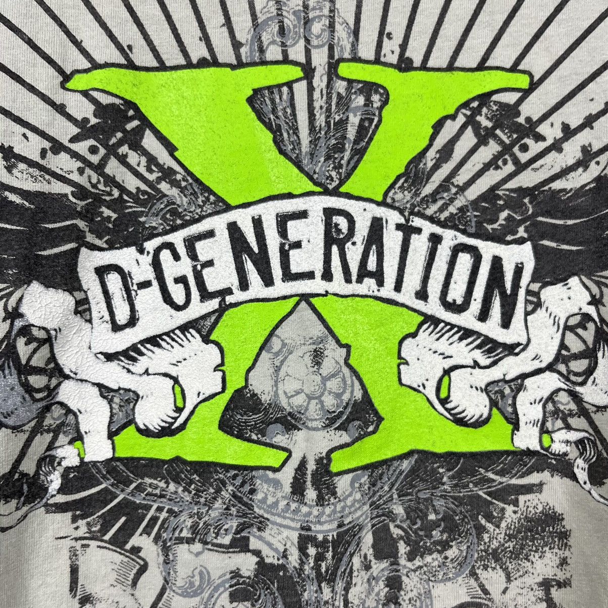 Vintage 2000s D-GENERATION X - VERY RARE ARCHIVE TEE - № 637 Size US M / EU 48-50 / 2 - 6 Thumbnail