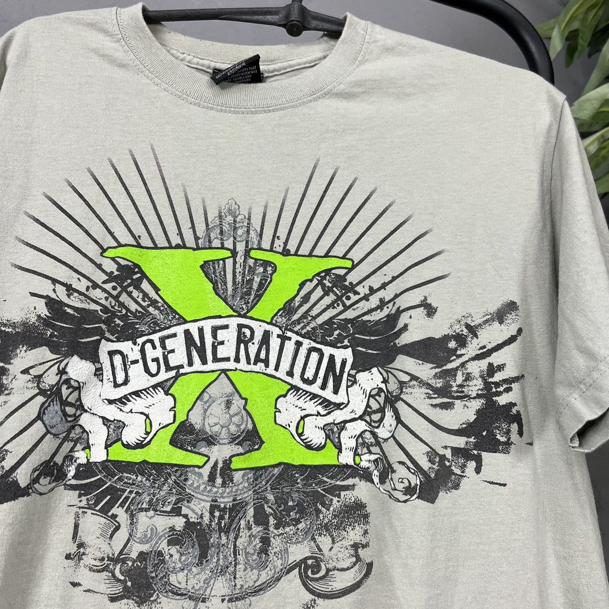 Vintage 2000s D-GENERATION X - VERY RARE ARCHIVE TEE - № 637 Size US M / EU 48-50 / 2 - 5 Thumbnail