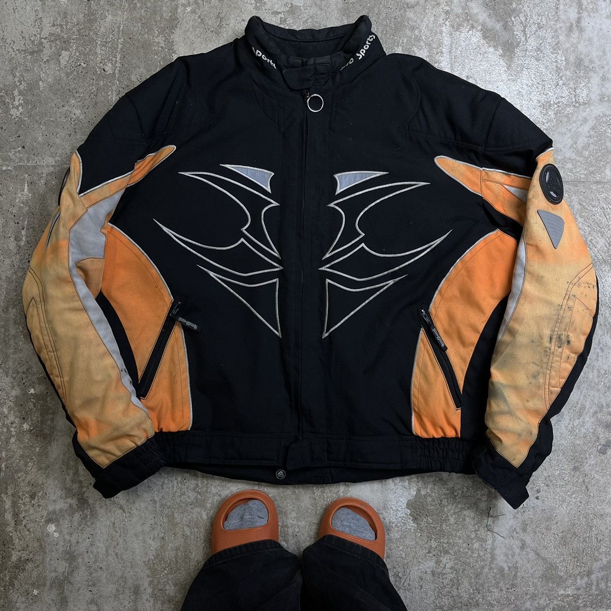 Hein Gericke 1990s HEIN GERICKE ARCHIVE BONDAGE RACING JACKET - № 2221 Size US XL / EU 56 / 4 - 5 Thumbnail