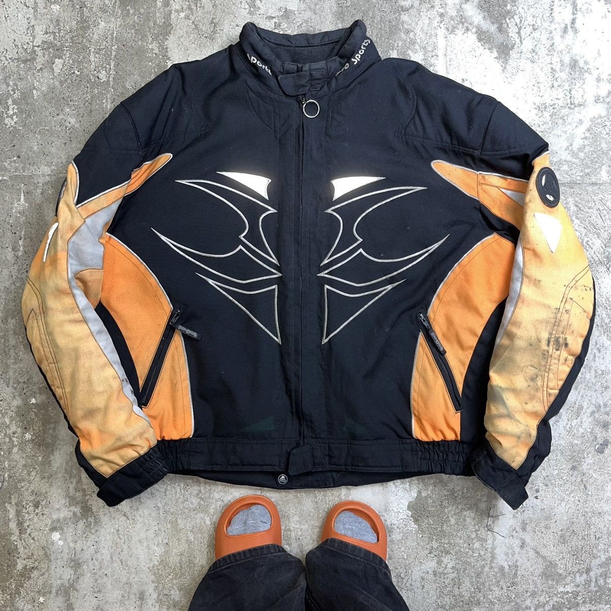 Hein Gericke 1990s HEIN GERICKE ARCHIVE BONDAGE RACING JACKET - № 2221 Size US XL / EU 56 / 4 - 6 Thumbnail