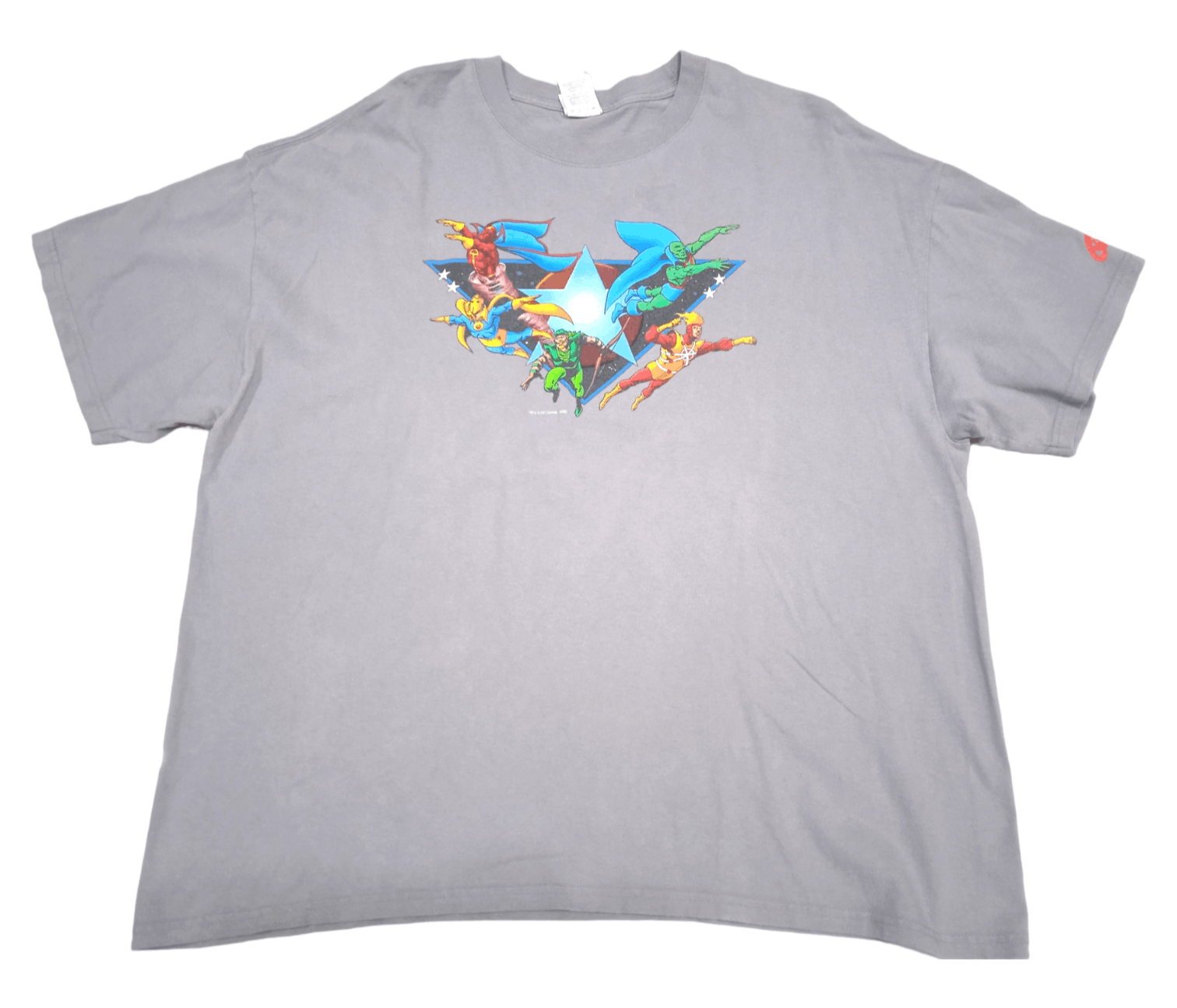 Vintage VINTAGE DC Comics Justice League 2002 T-Shirt Size US XXL / EU 58 / 5 - 1 Thumbnail