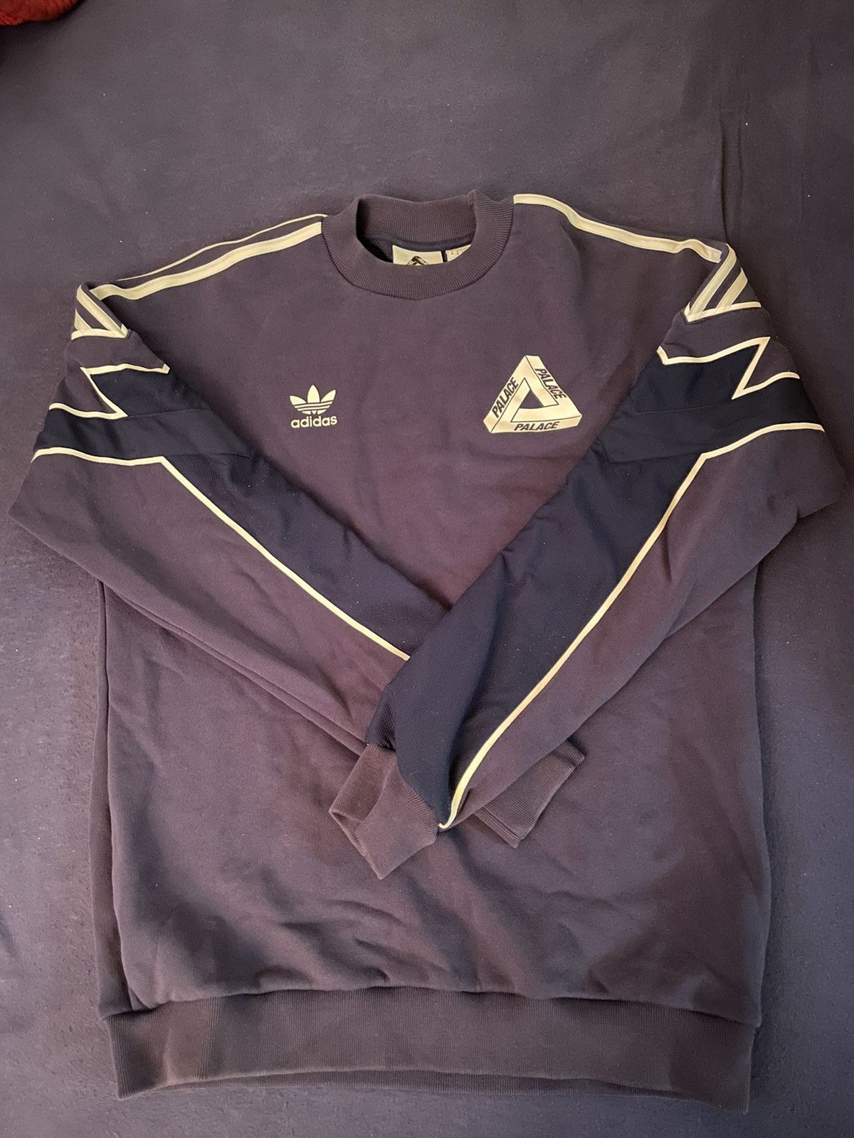 Adidas Adidas x Palace TT Crew Indigo Grailed