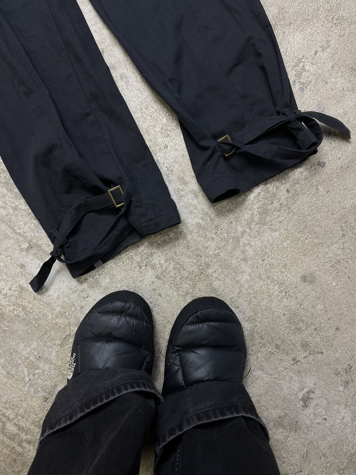 Adidas 1990s ADIDAS MULTIPOCKET BONDAGE STRIPED PANTS Size US 32 / EU 48 - 3 Thumbnail