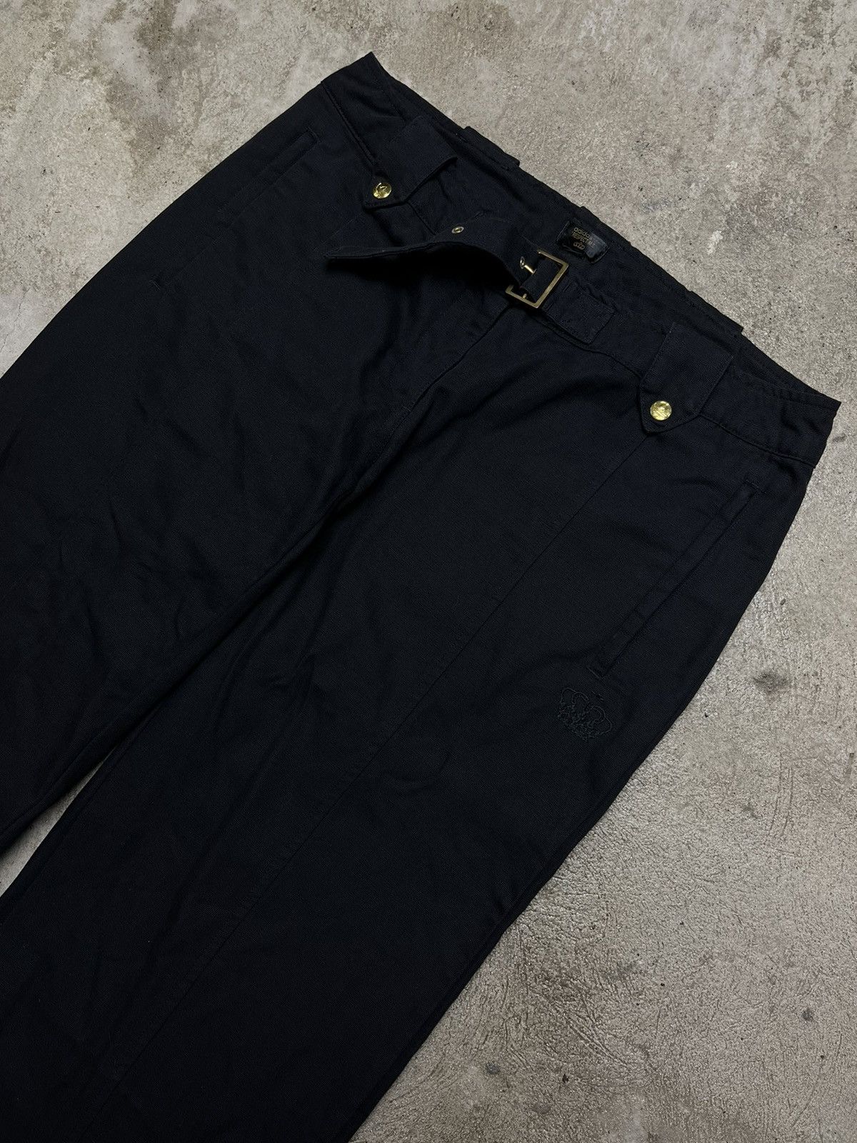 Adidas 1990s ADIDAS MULTIPOCKET BONDAGE STRIPED PANTS Size US 32 / EU 48 - 5 Thumbnail