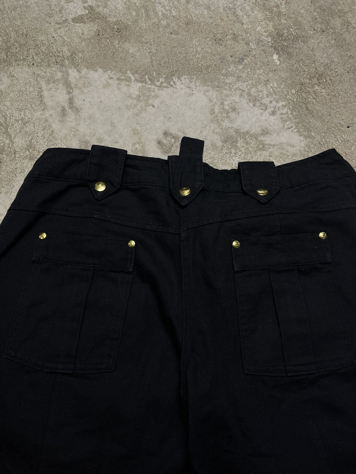 Adidas 1990s ADIDAS MULTIPOCKET BONDAGE STRIPED PANTS Size US 32 / EU 48 - 7 Thumbnail