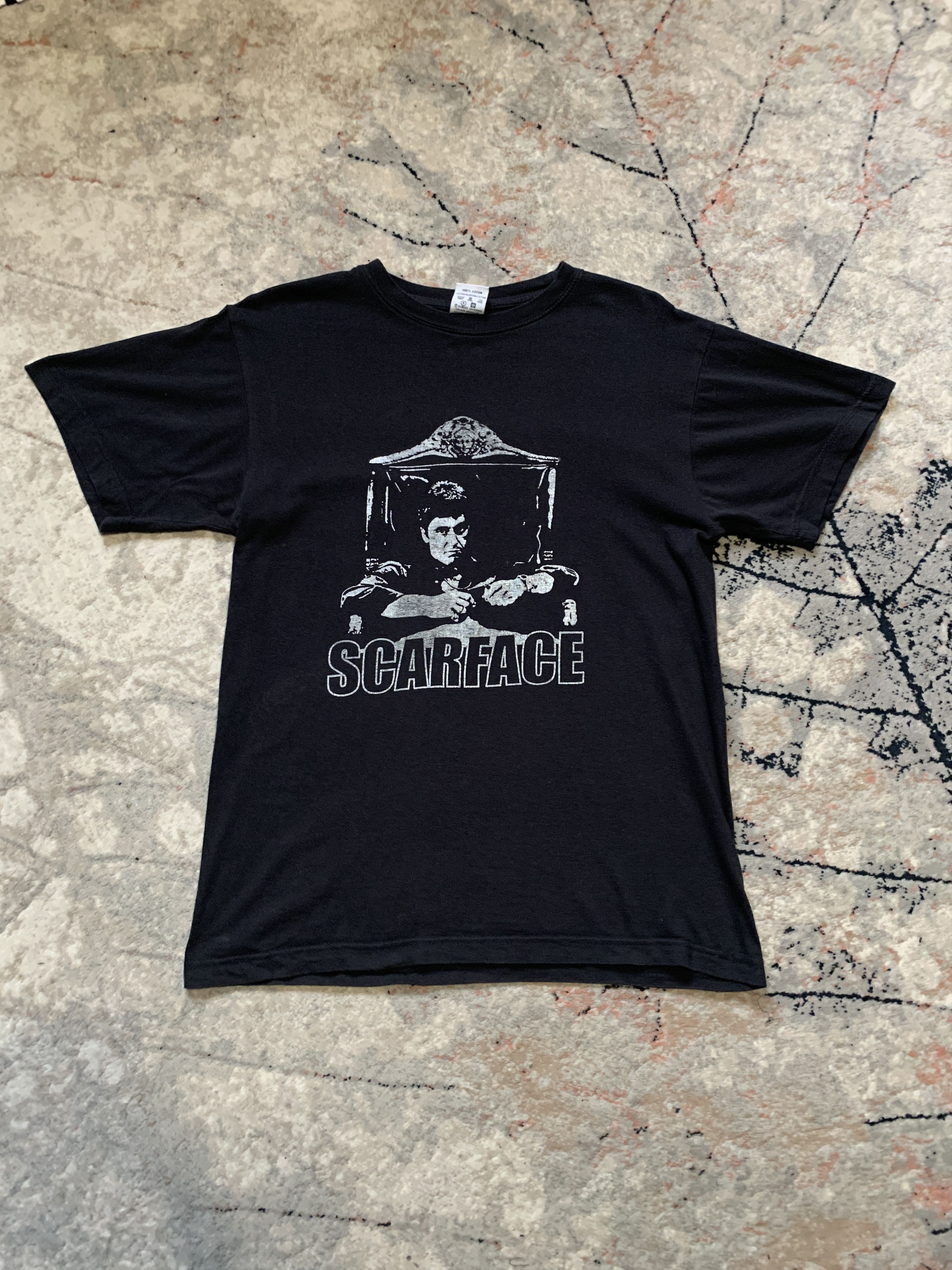Vintage Scarface Vintage American Zone T-Shirt Size US M / EU 48-50 / 2 - 1 Thumbnail