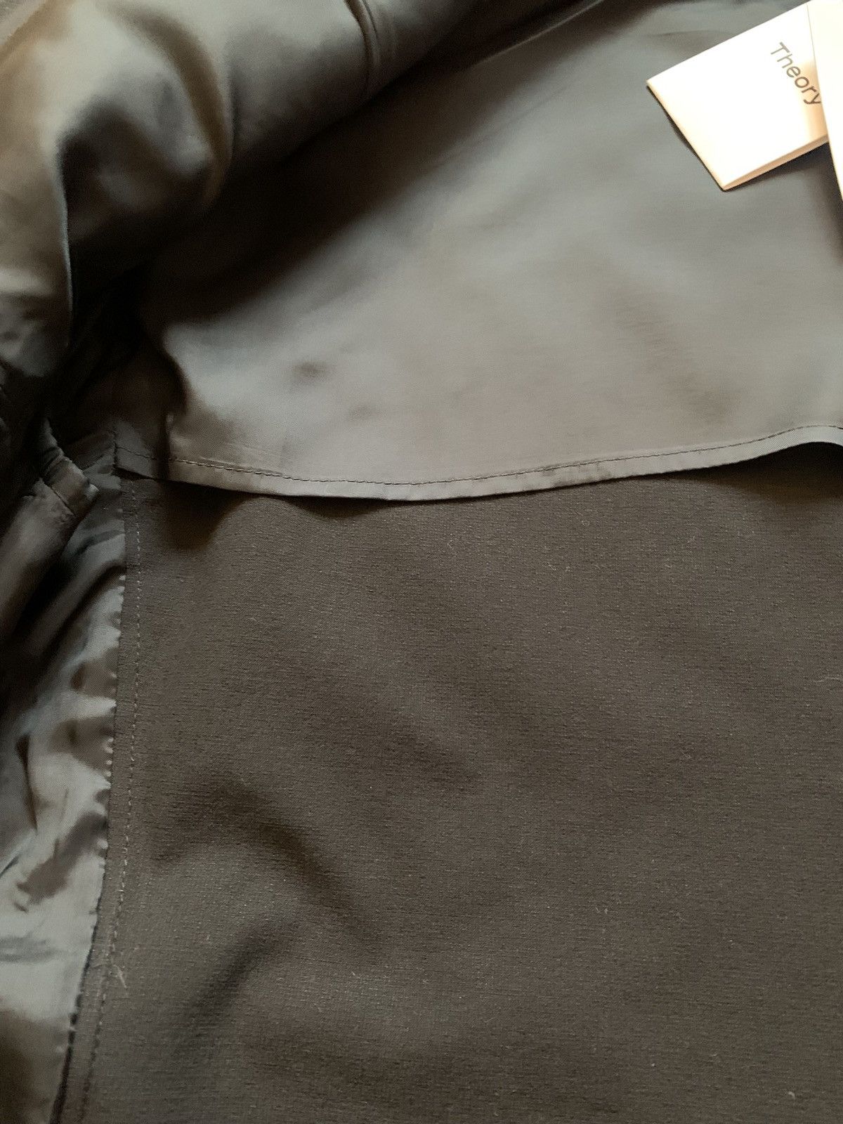 Theory THEORY BLACK COLLAR LESS BLAZER Size 46R - 9 Thumbnail