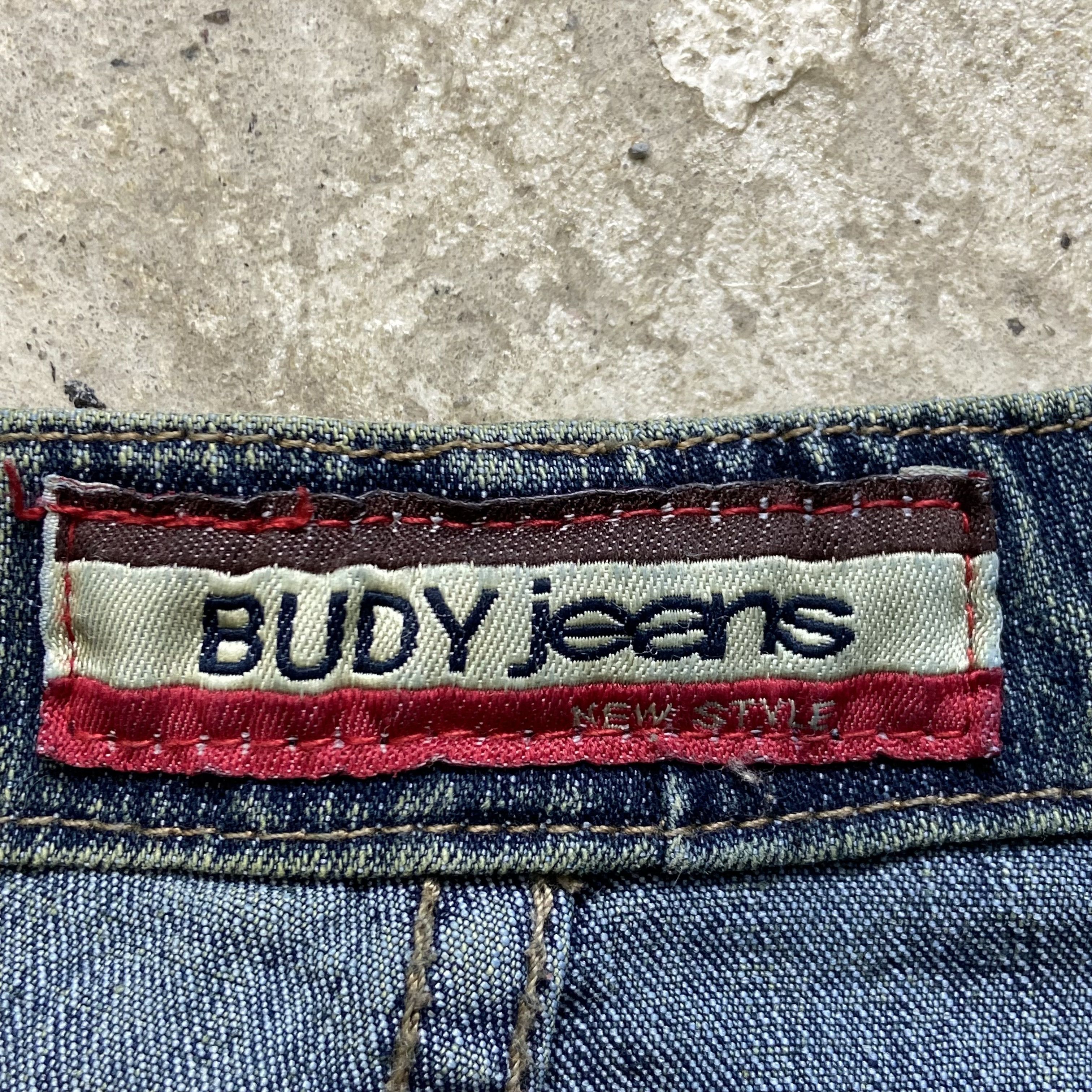 Japanese Brand FLARE Y2K VINTAGE ARCHIVE RARE BONDAGE JEANS PANTS - № 3050 Size 28" / US 6 / IT 42 - 5 Thumbnail