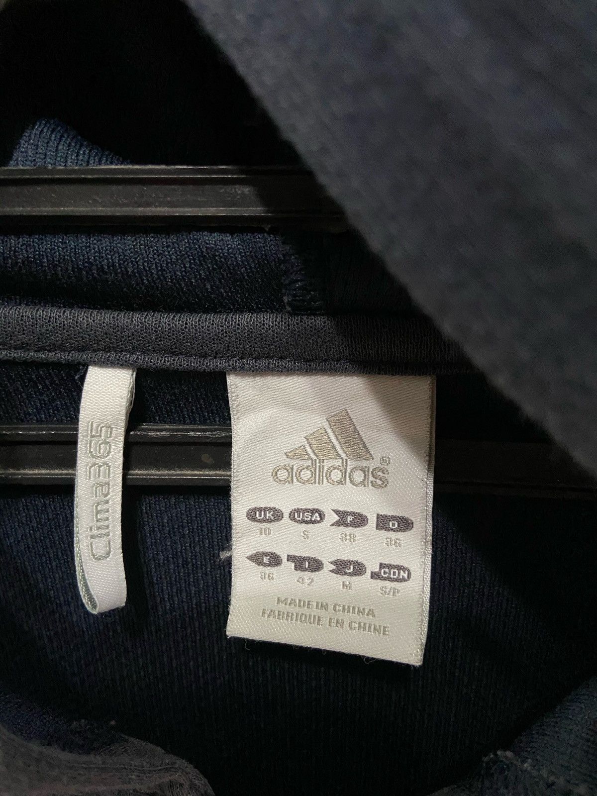 Adidas Vintage Adidas Hoodie stripe line equipment logo Size US S / EU 44-46 / 1 - 3 Thumbnail