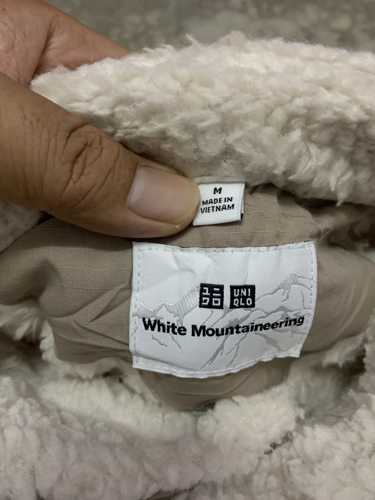 Japanese Brand × Uniqlo × White Mountaineering Nice Uniqlo White Mountaineering Fleece Jacket Size US M / EU 48-50 / 2 - 5 Thumbnail