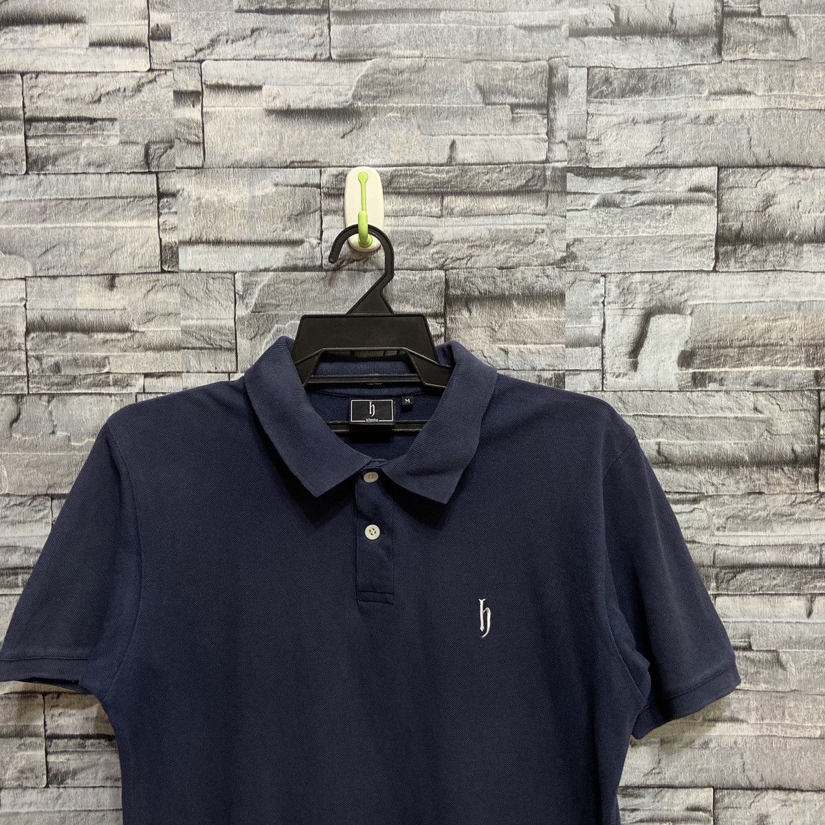 Japanese Brand Vintage djHonda polo small logo streetwear japan Size US M / EU 48-50 / 2 - 2 Thumbnail
