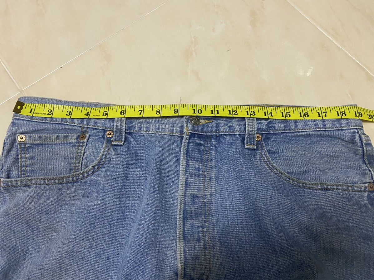 Levi's Vintage 501 Levis Jeans Denim big size Fit W38 white blue Size US 38 / EU 54 - 11 Thumbnail