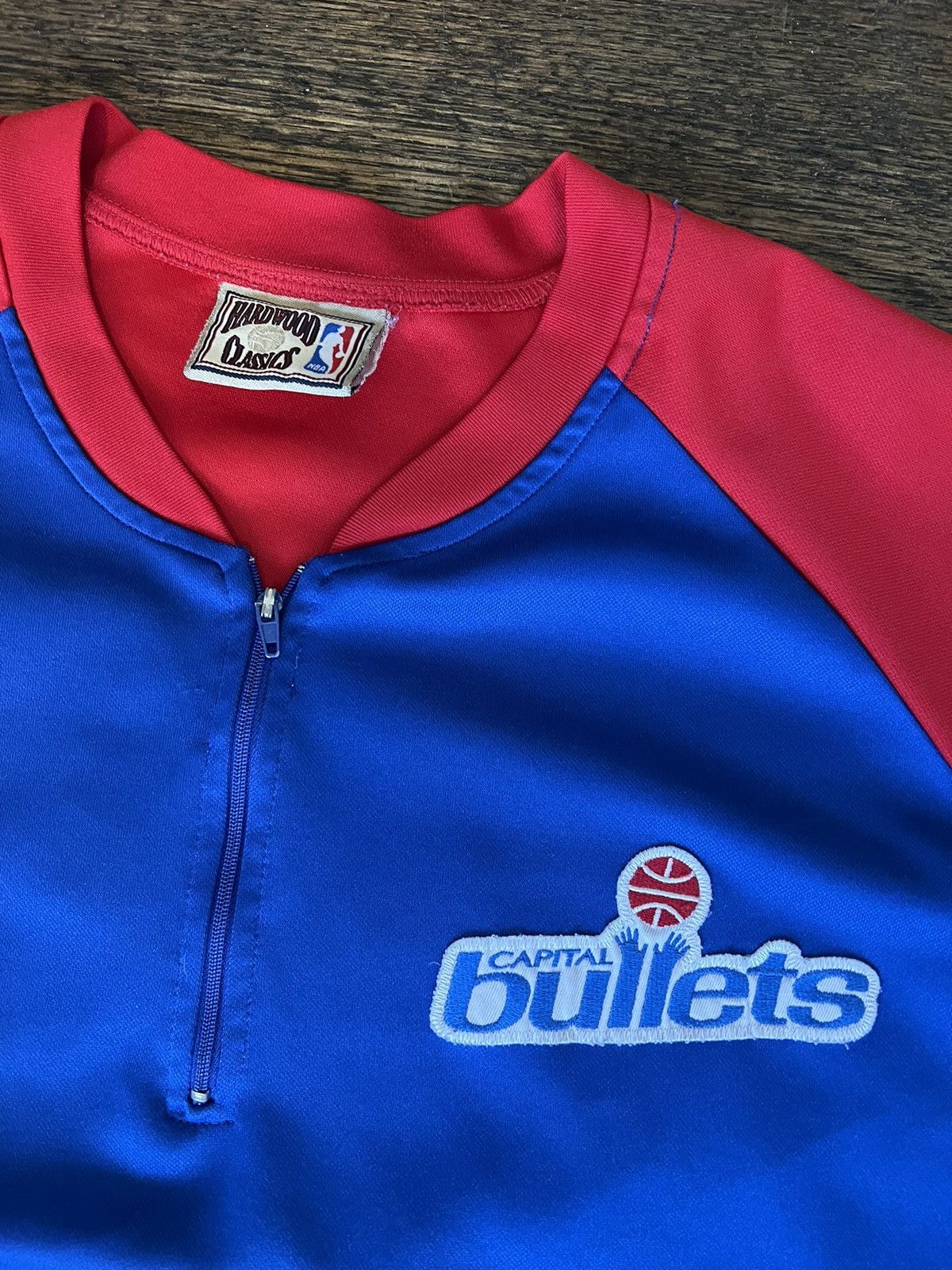 NBA × Vintage Vintage Washington Bullets NBA Warm Up Jersey Wizards Size US XXL / EU 58 / 5 - 3 Thumbnail