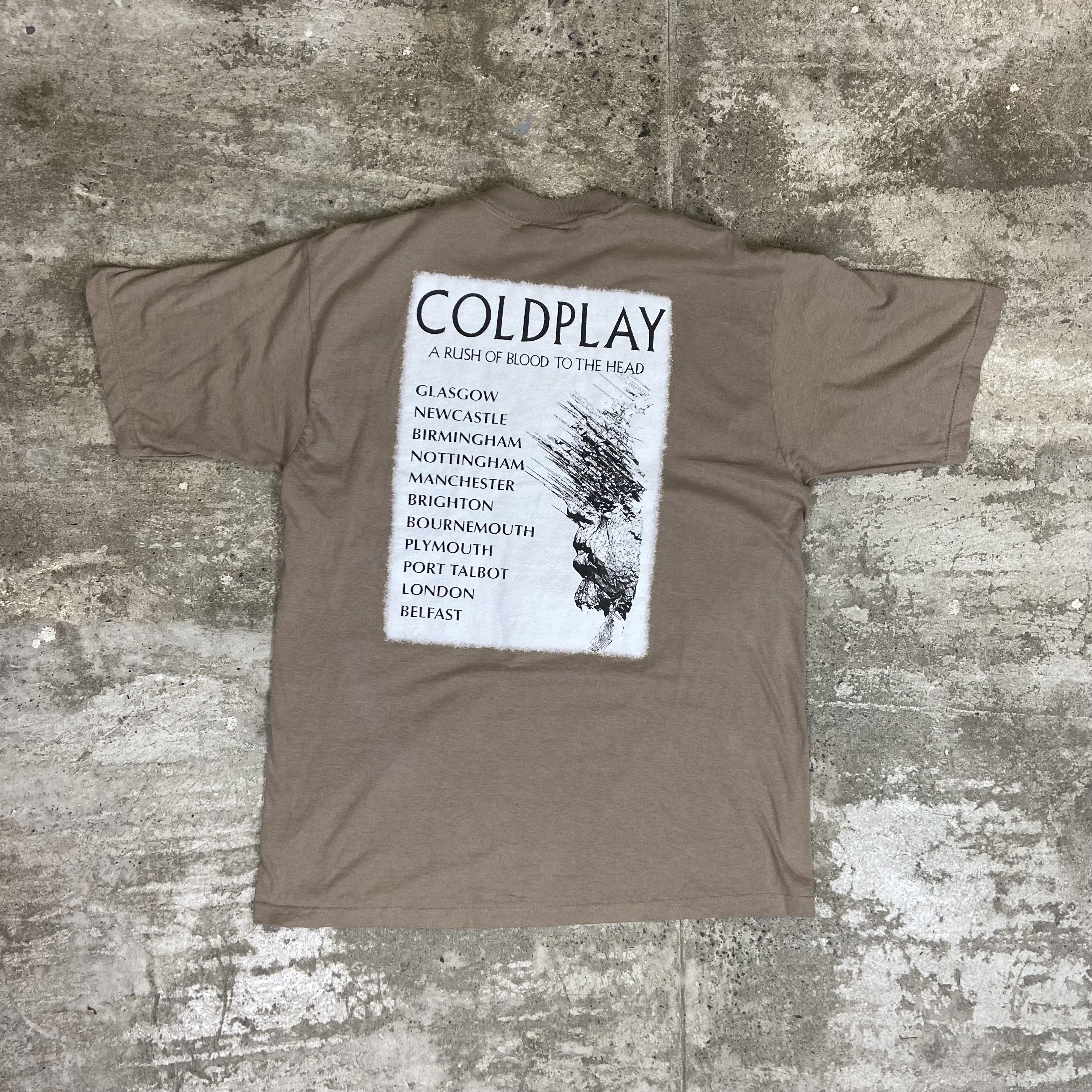 Band Tees COLDPLAY A RUSH OF BLOOD TO THE HEAD TEE 1990s - LOT № 14 Size US L / EU 52-54 / 3 - 2 Thumbnail