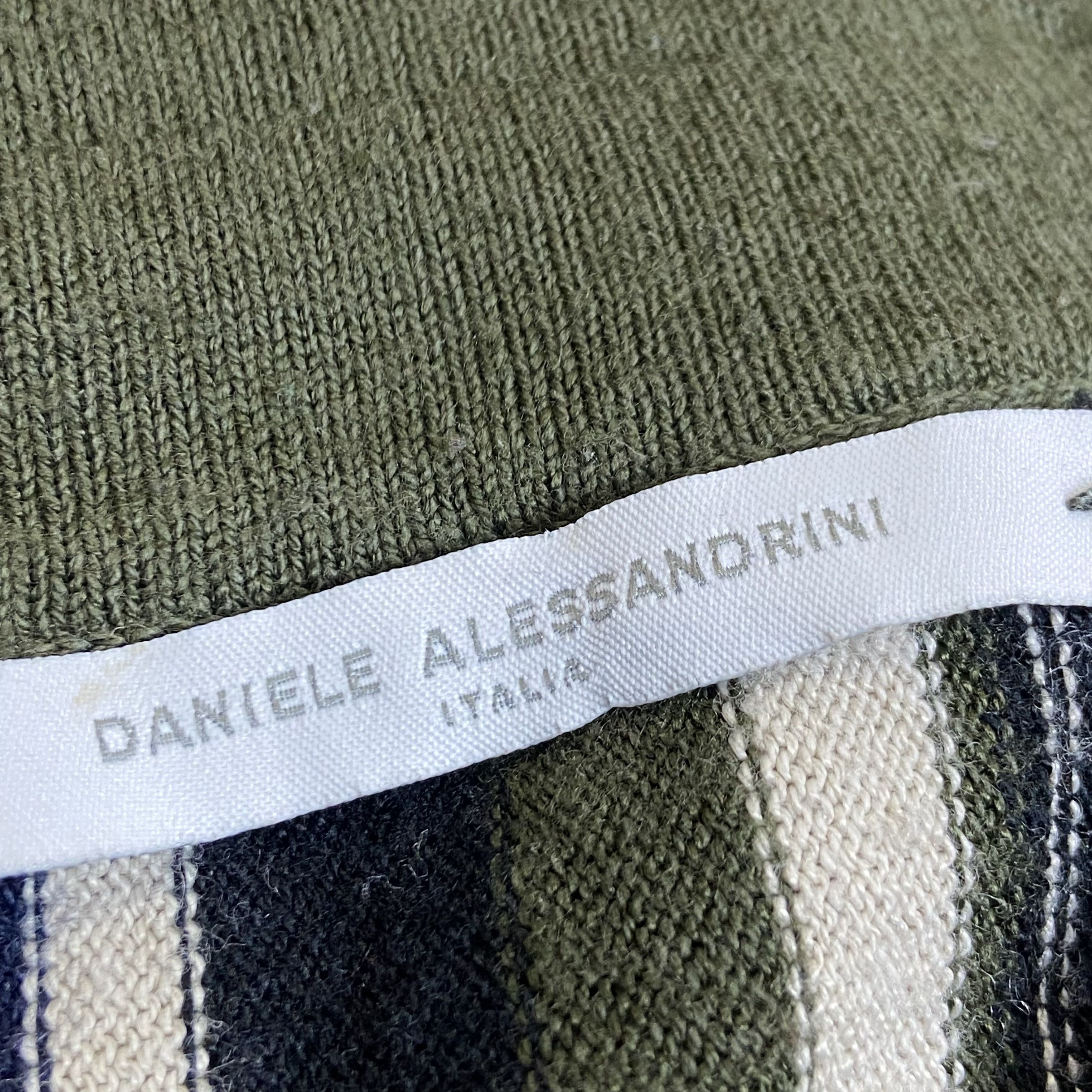 Daniele Alessandrini DANIELE ALESSANDRINI RARE ARCHIVE KNITTED POLO TEE - № 368 Size US M / EU 48-50 / 2 - 6 Thumbnail