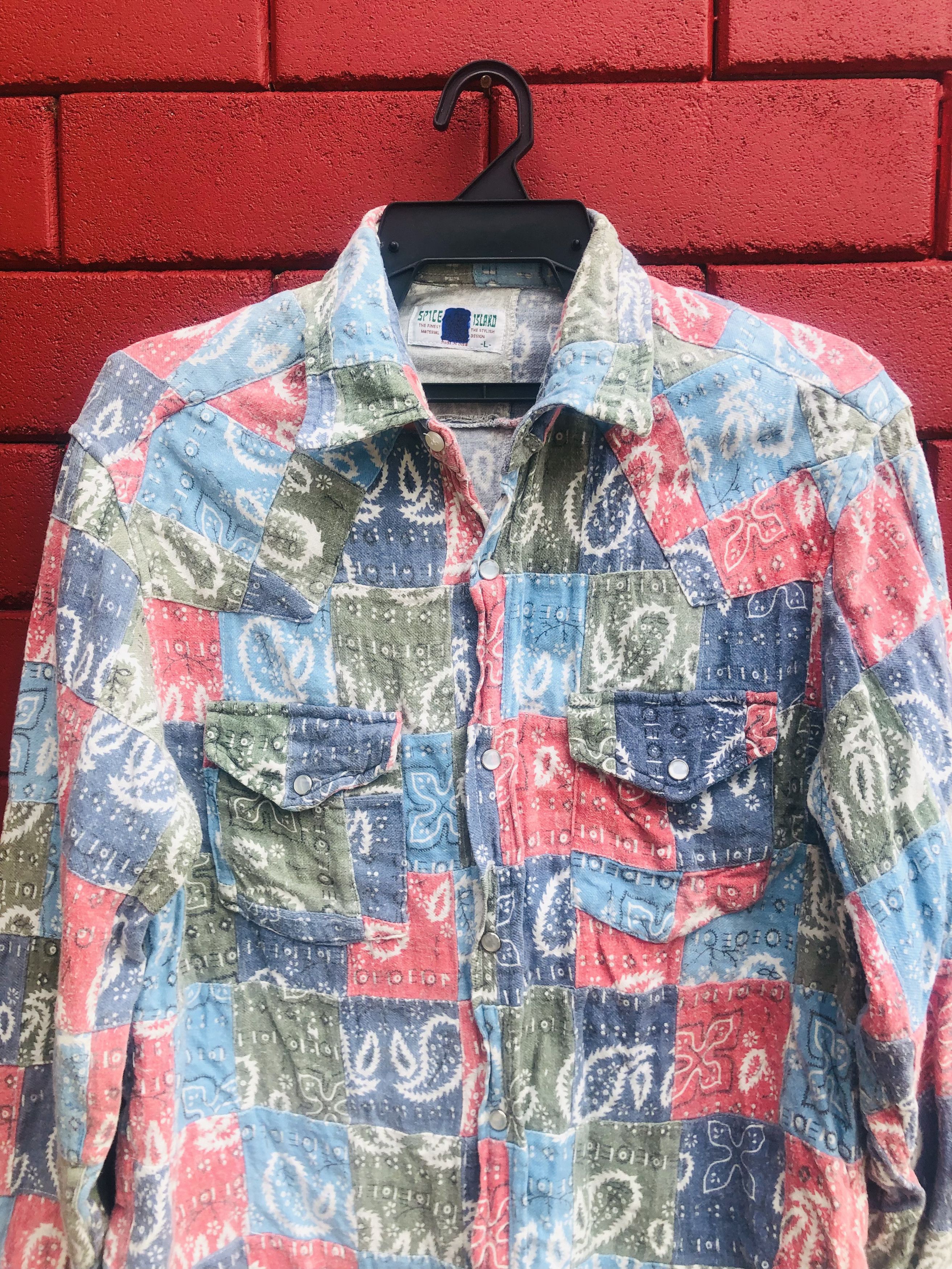 Japanese Brand × Vintage Vintage Japanese Designer Fashion Style Button Up Size US M / EU 48-50 / 2 - 3 Thumbnail